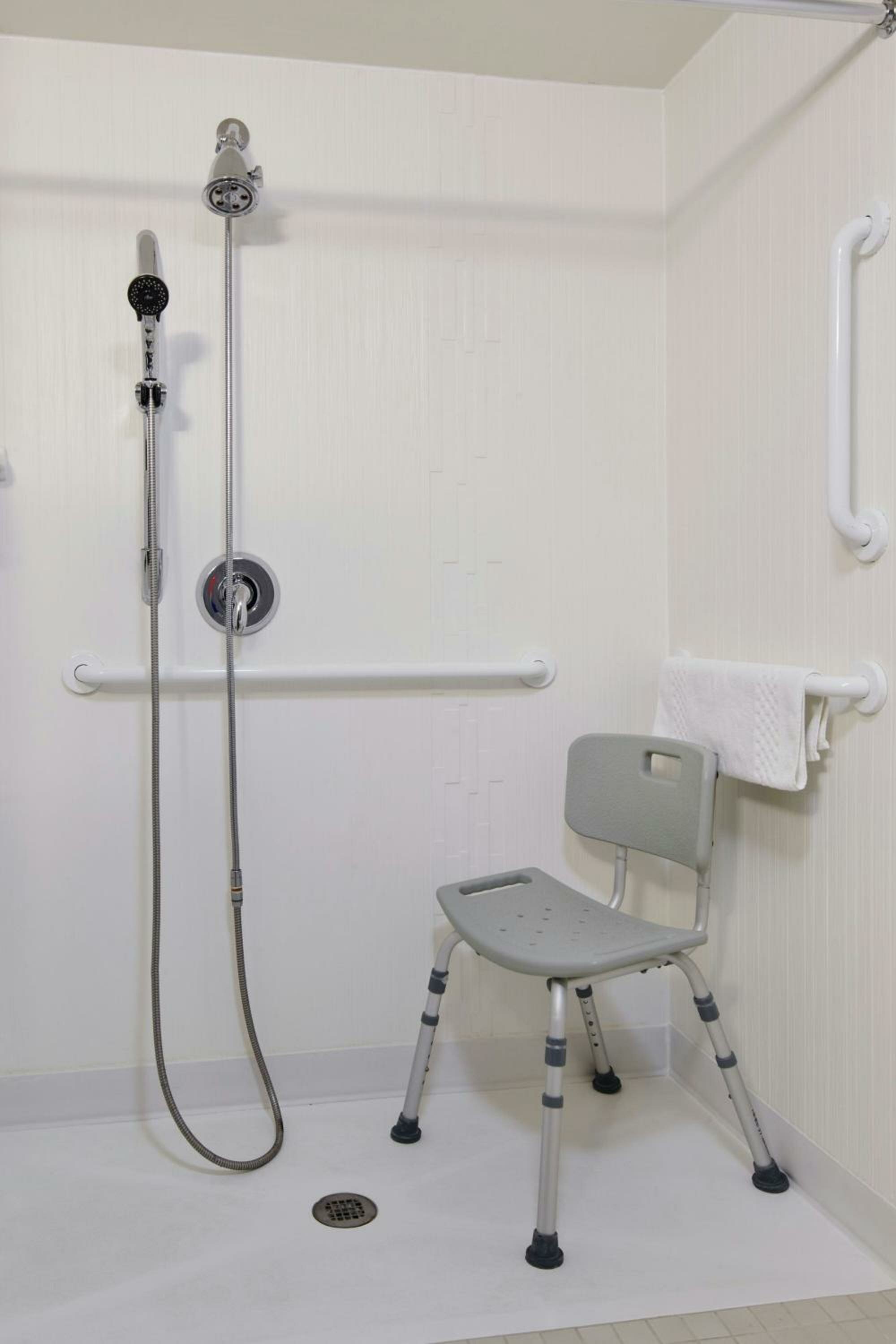 King Room with Sofa Bed and Roll-in Shower - Mobility and Hearing Accessible