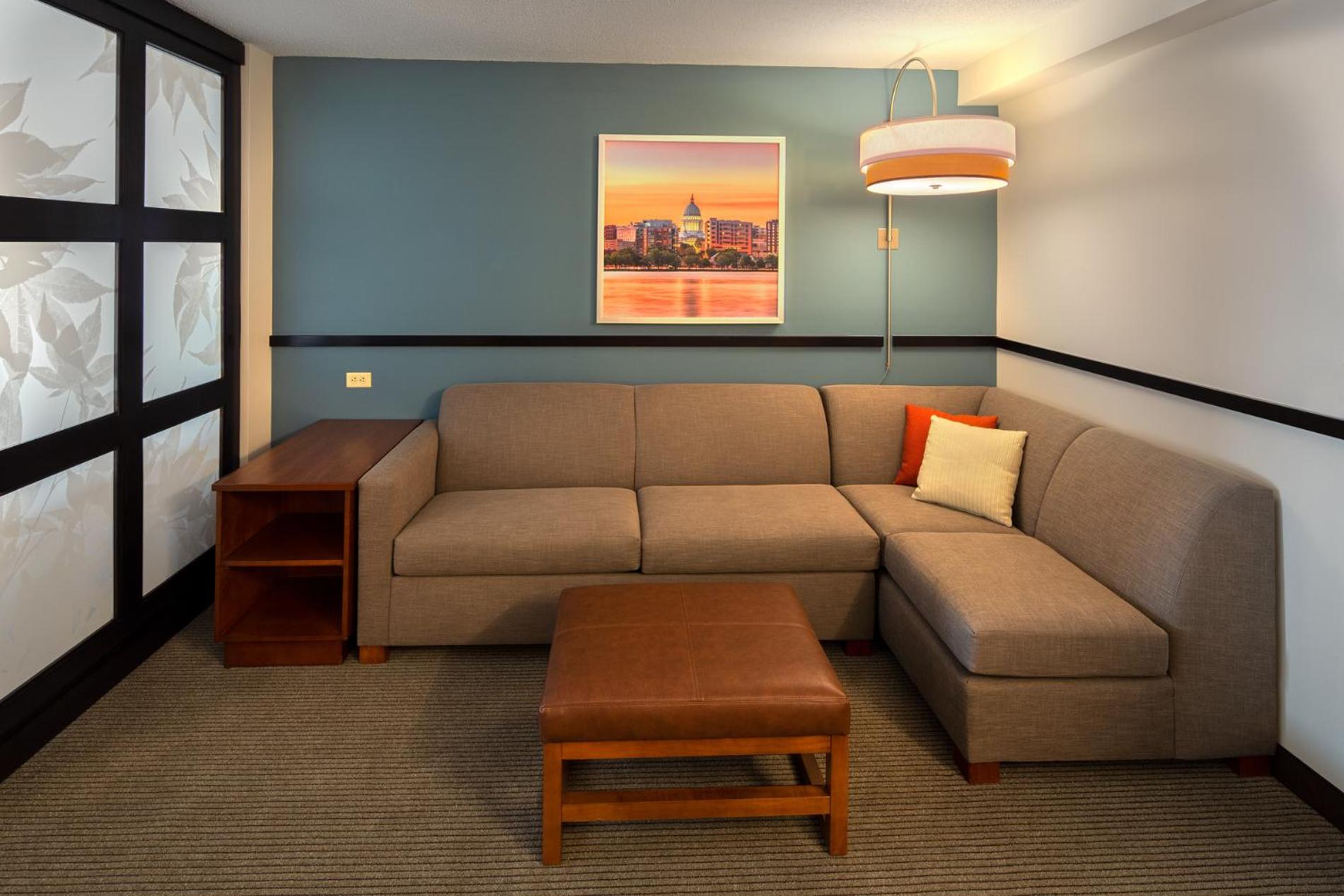 Corner King Room with Sofa Bed