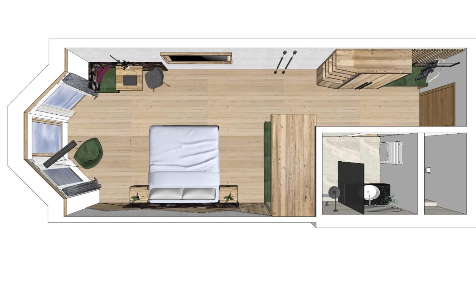 Deluxe Double Room with Extra Bed