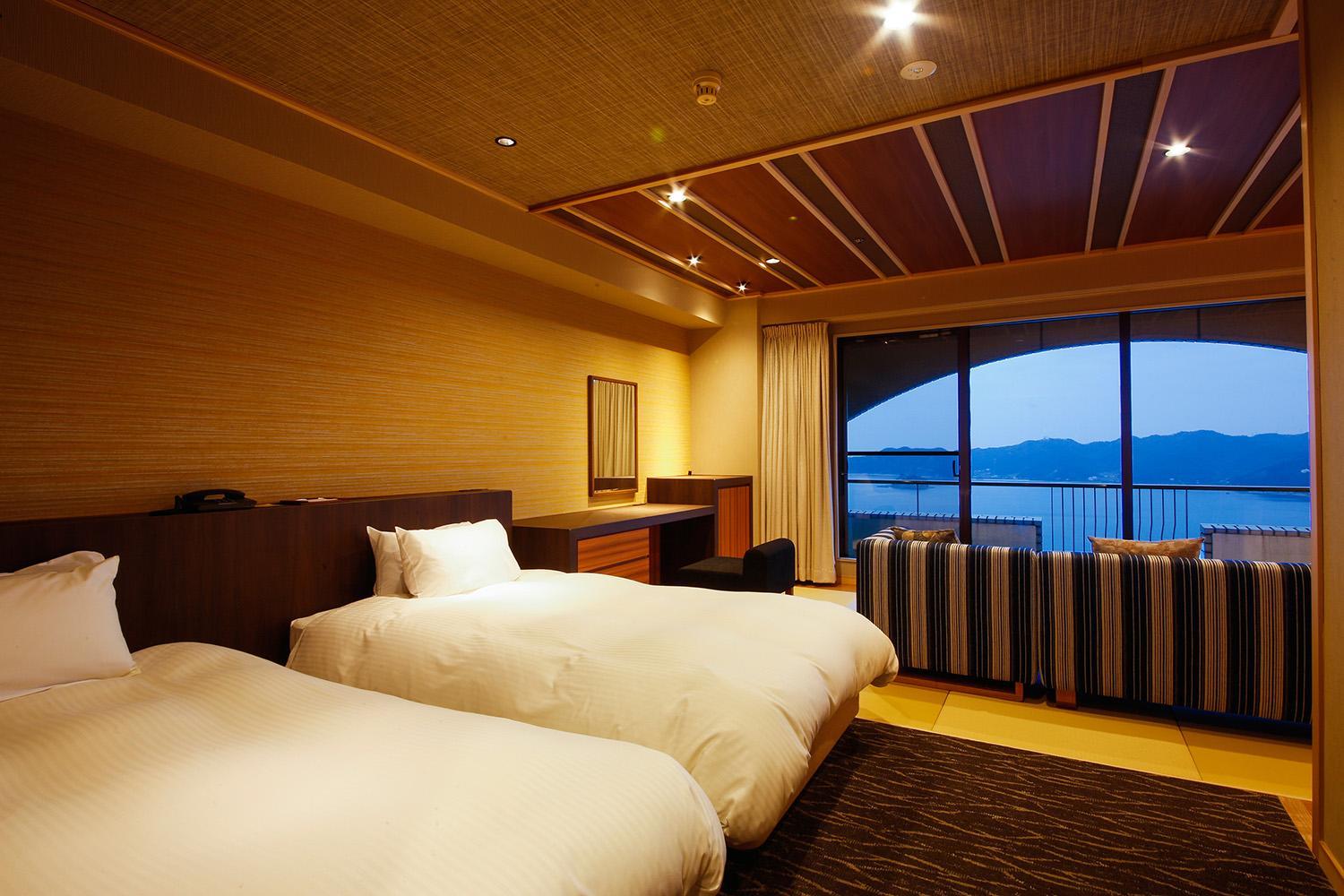 High Floor Japanese-Western Style Room - No Smoking (7th-8th Floor)