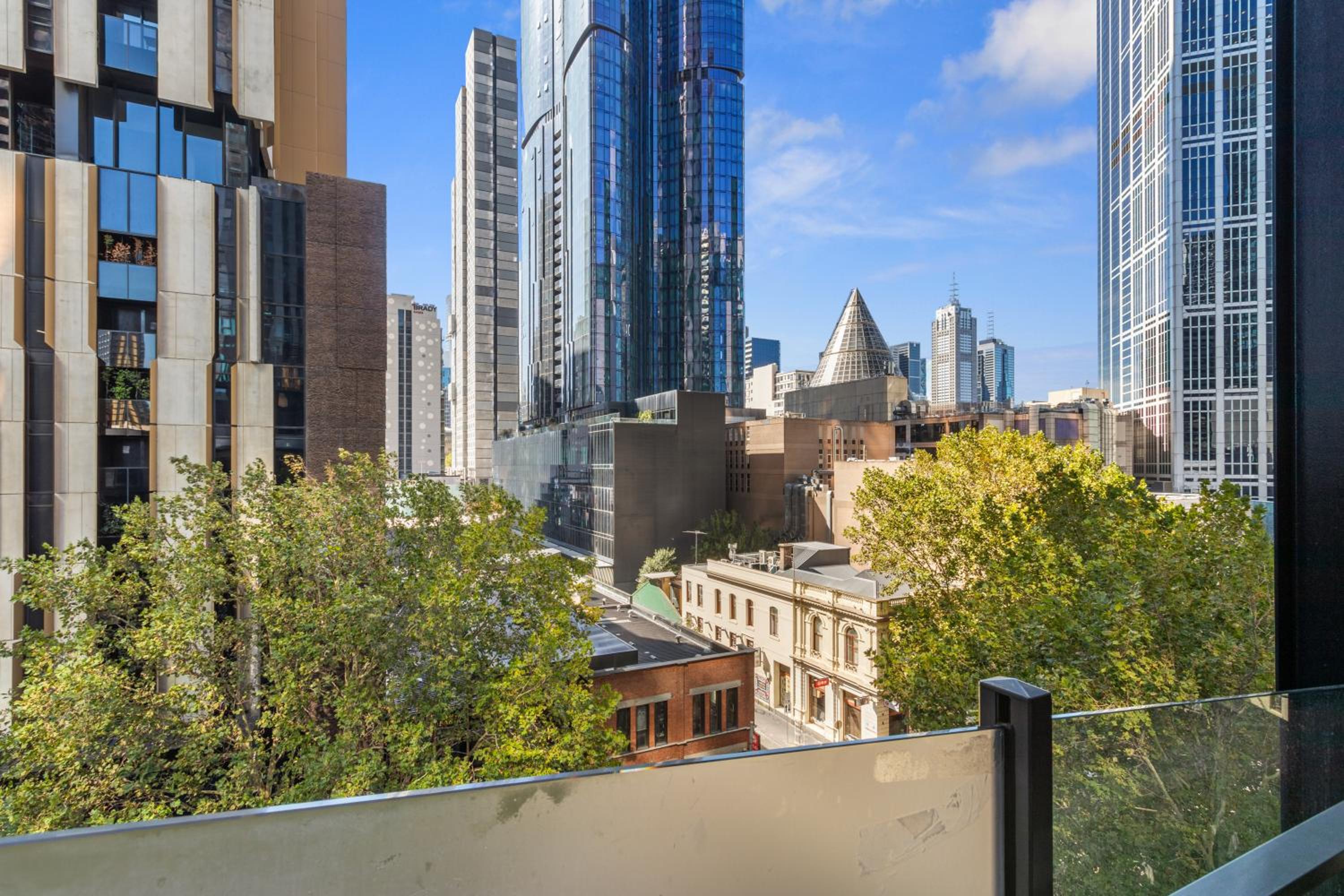 One Bedroom Apartments with Sofa bed, Balcony and City View