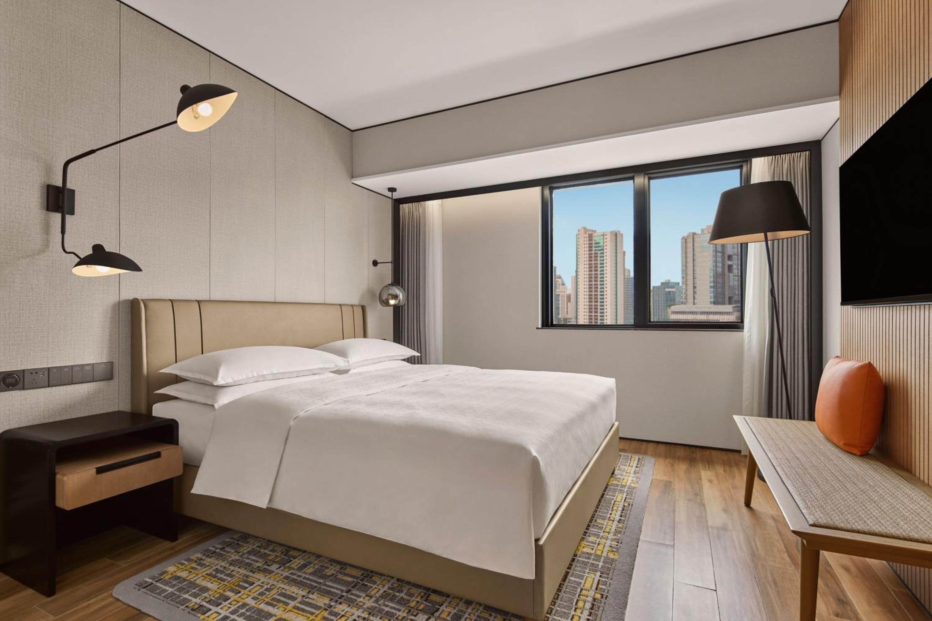 One-Bedroom Family Suite with City View