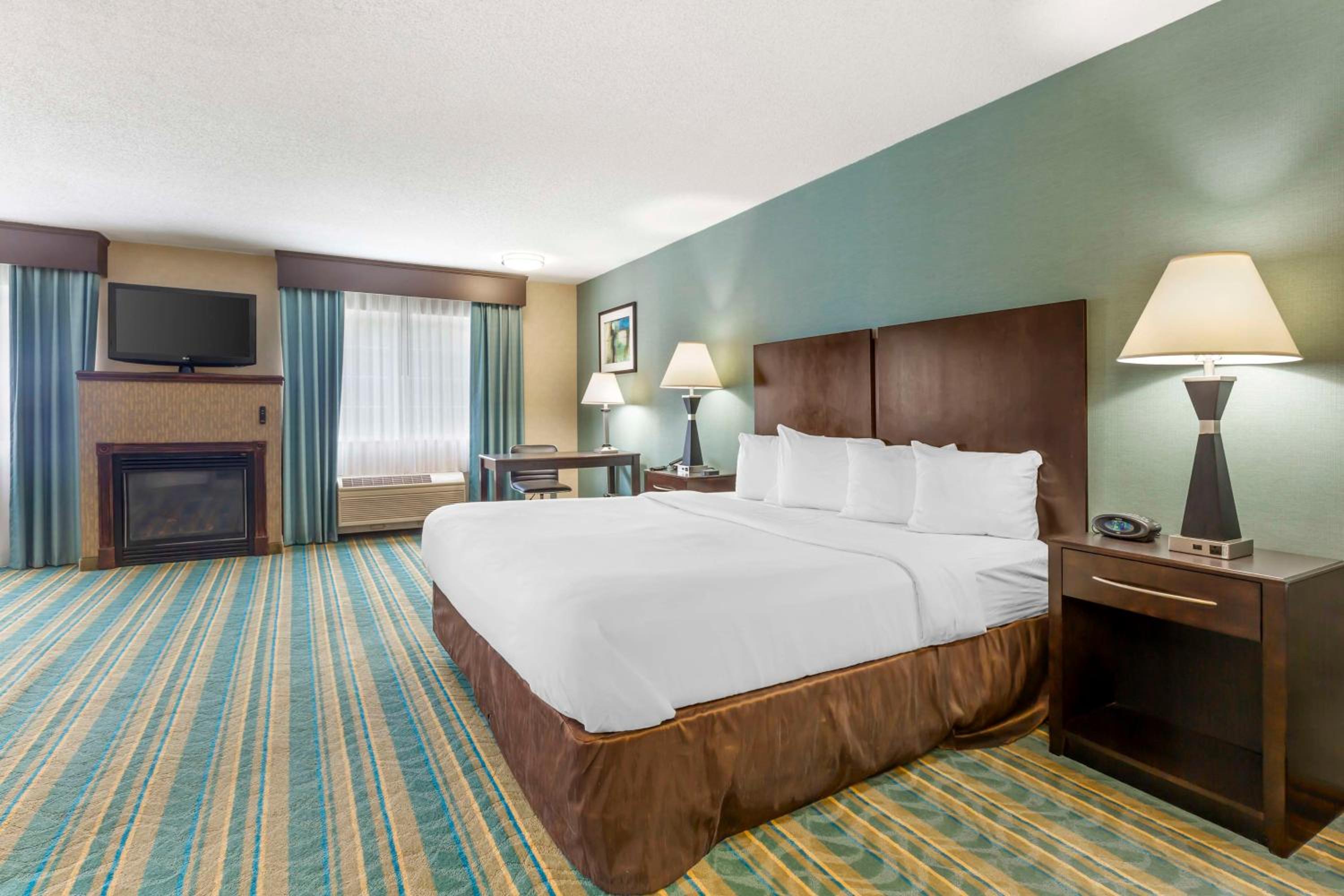 One-Bedroom King Suite with Double Bed and Sofa Bed - Fireplace/Non-Smoking
