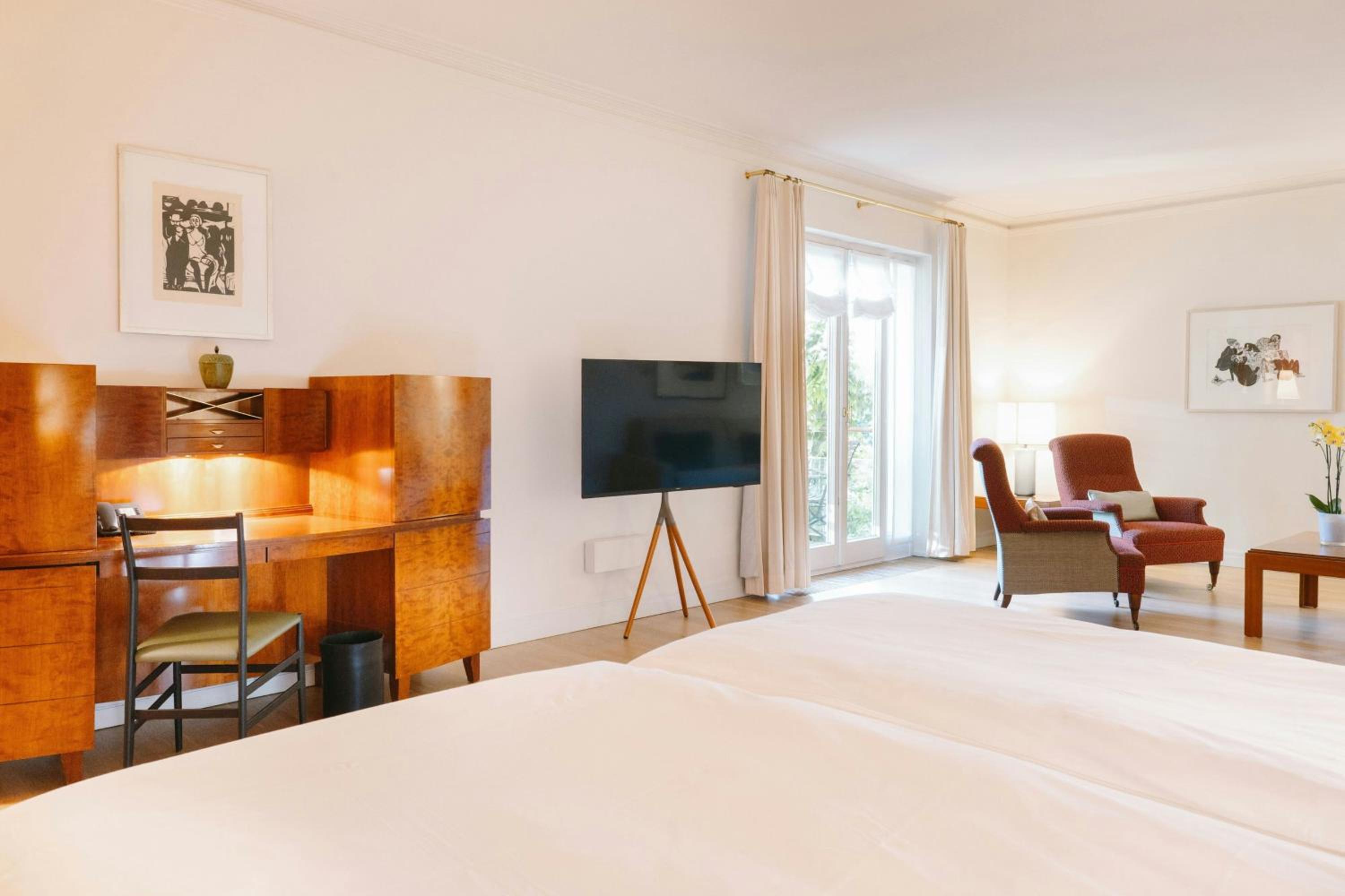 Double Studio with Sofa Bed and City View