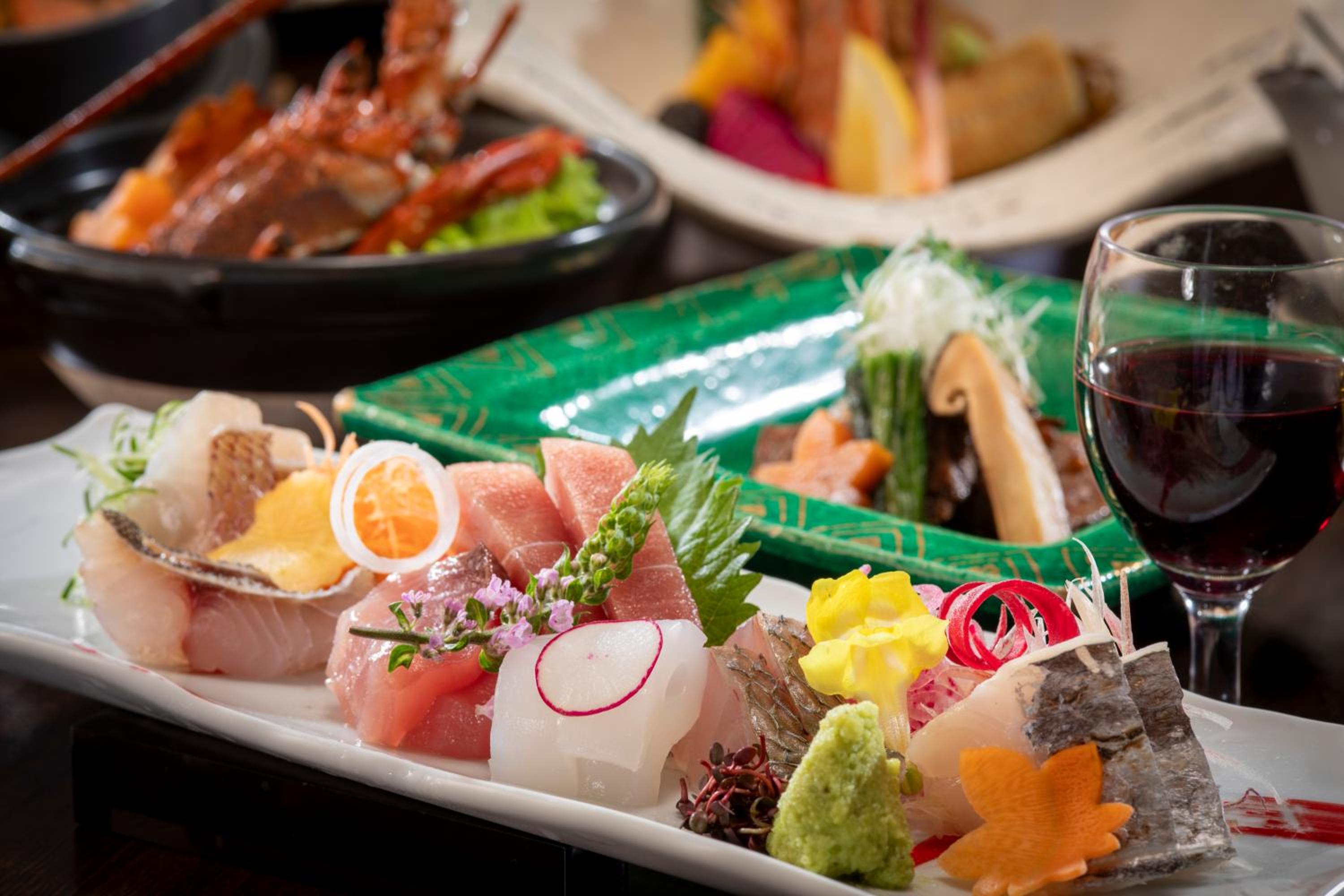 Japanese and Western style room with open-air-bath type C - Non-smoking