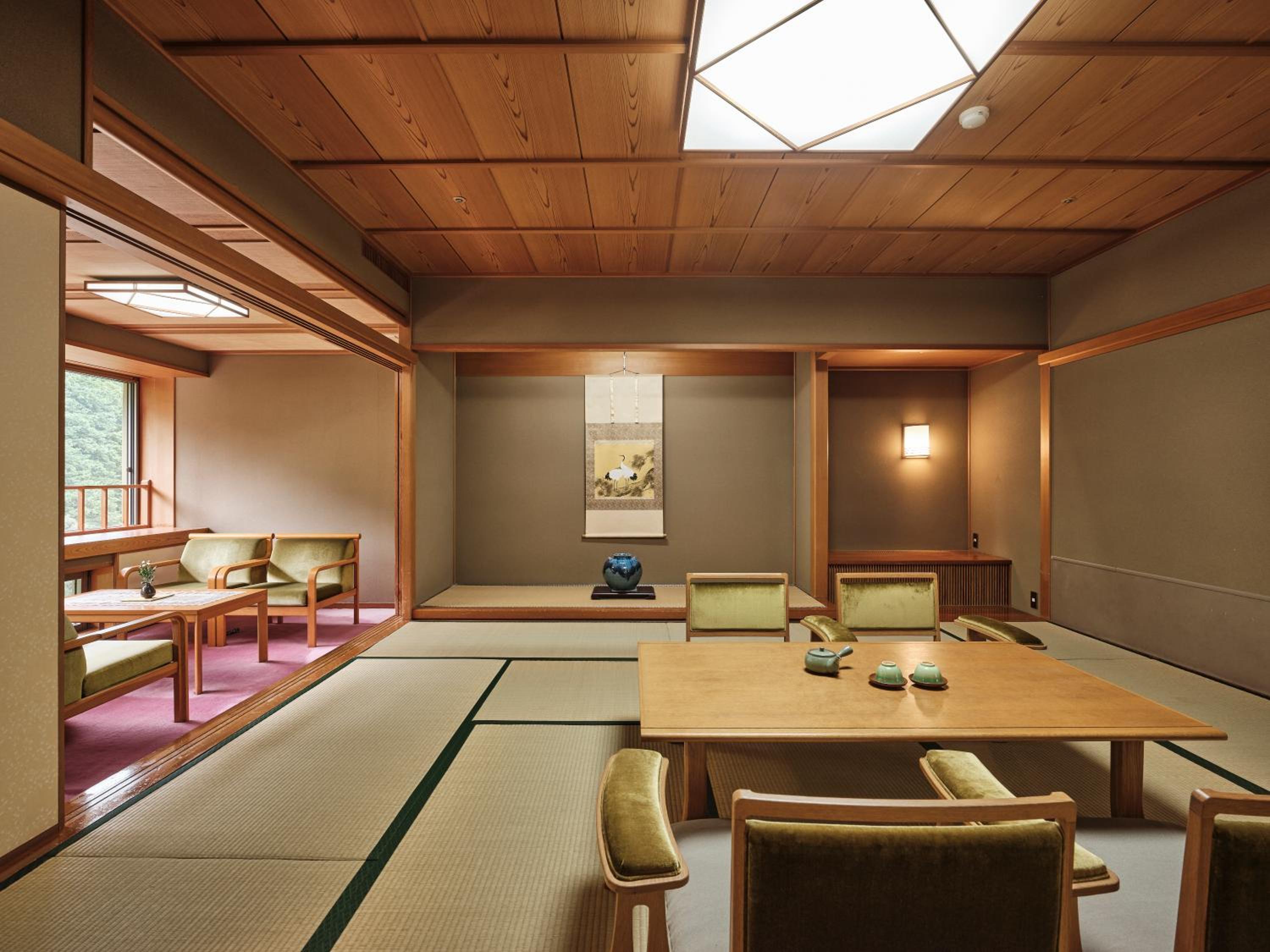 Premium Japanese-Style Room With River and Forest View - Non Smoking    