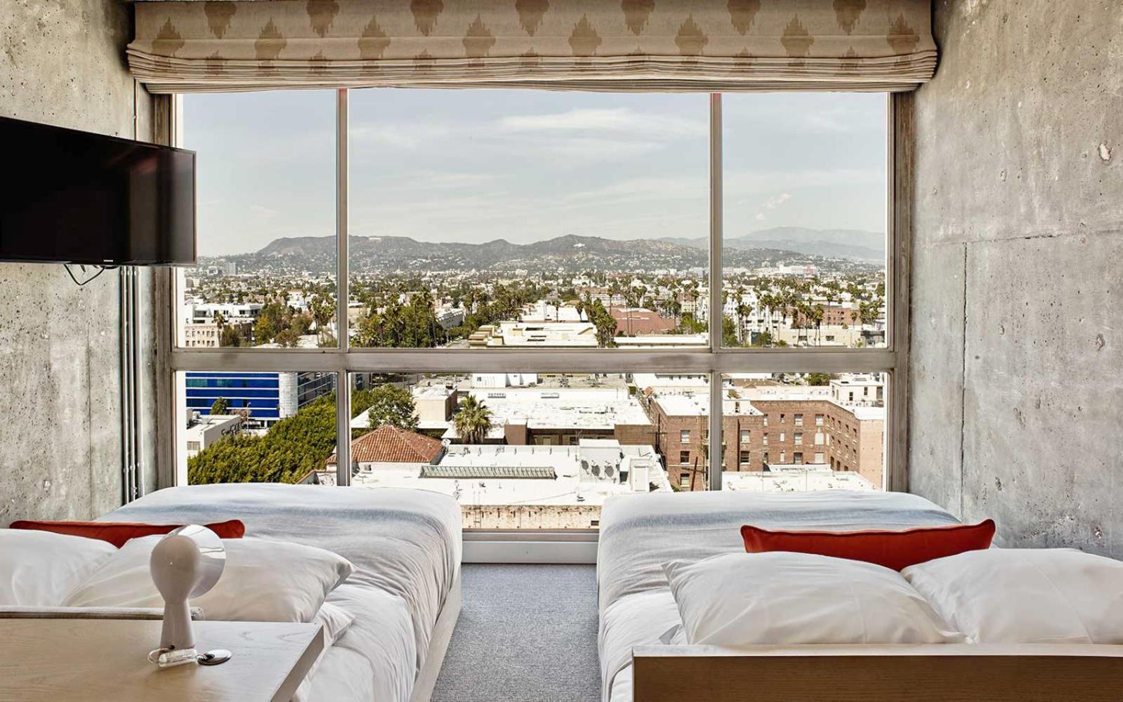 High-level Hollywood Hills View Double Double