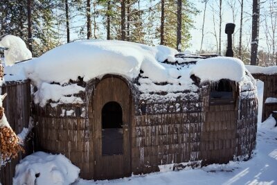 Дом с видом на лес