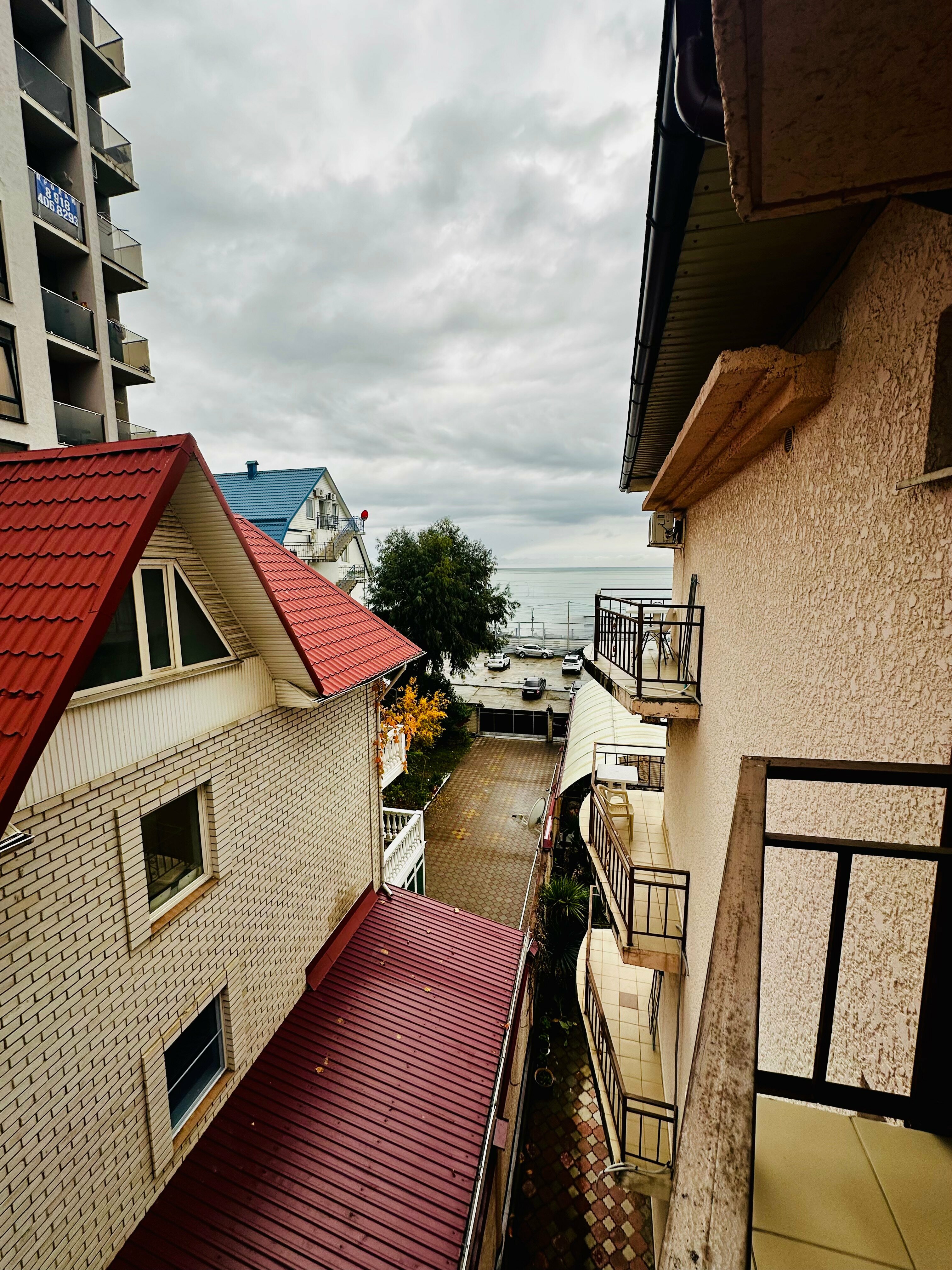 Двухместный номер с 1 кроватью или 2 отдельными кроватями и балконом