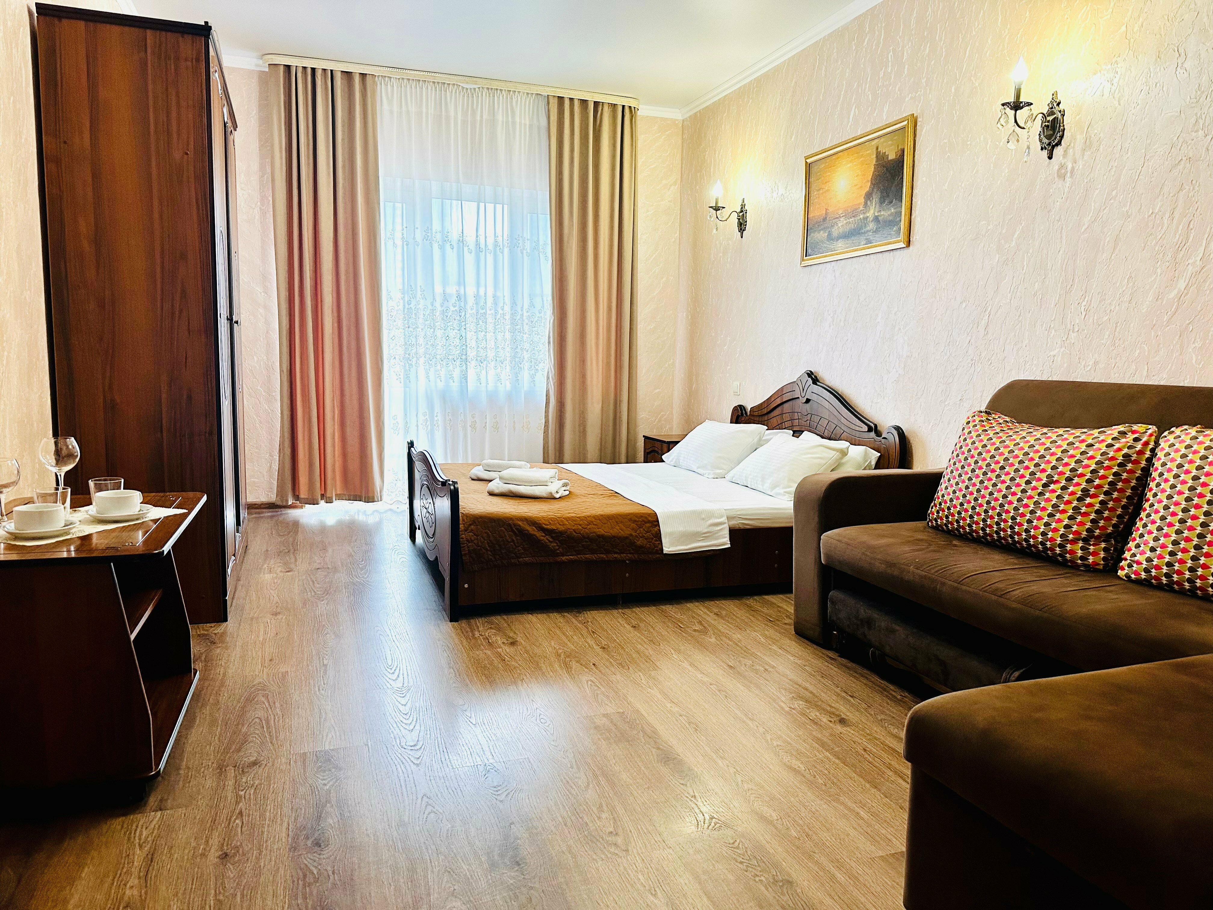 Четырехместный номер с балконом