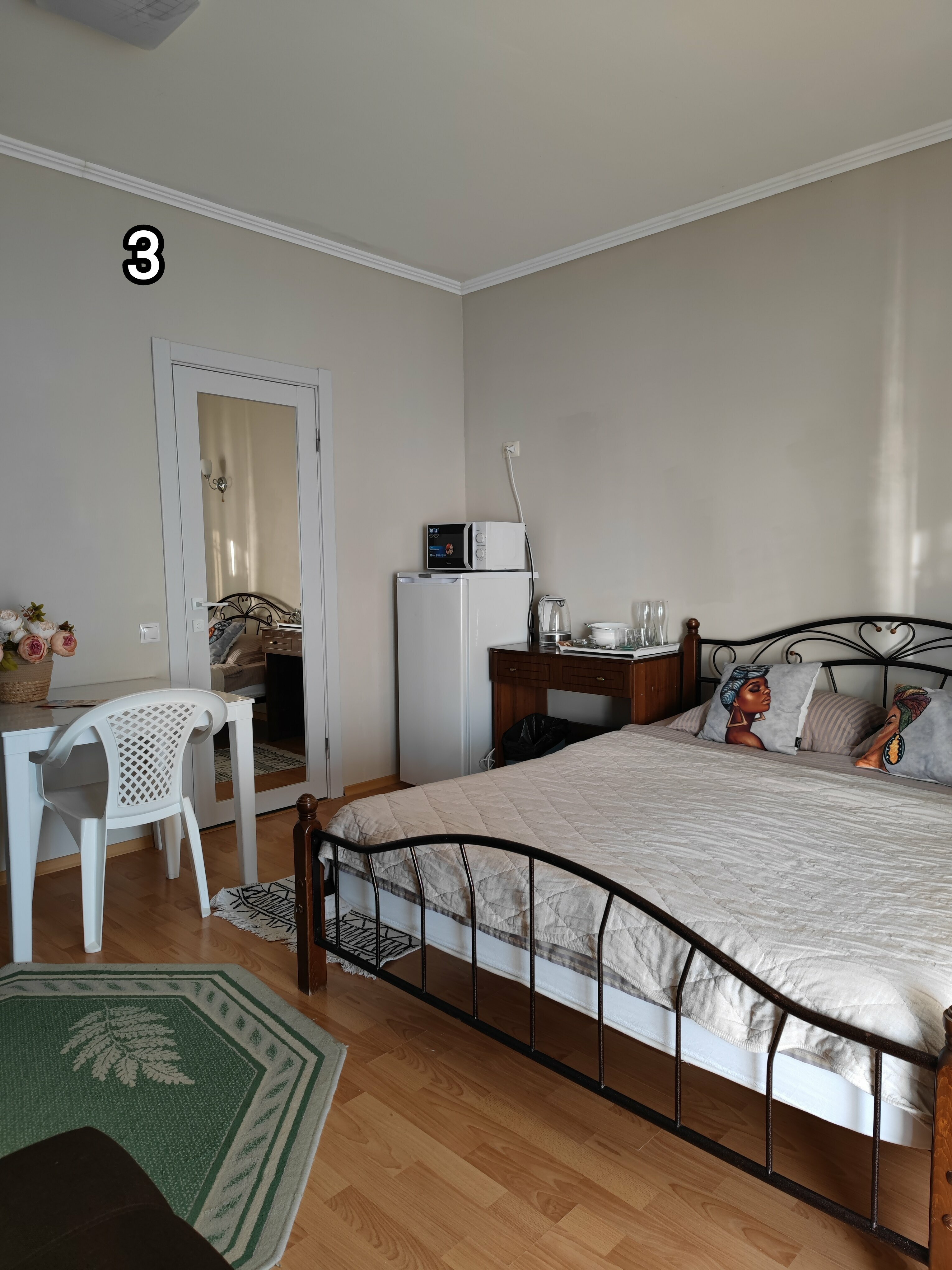 Четырехместный номер с видом на море