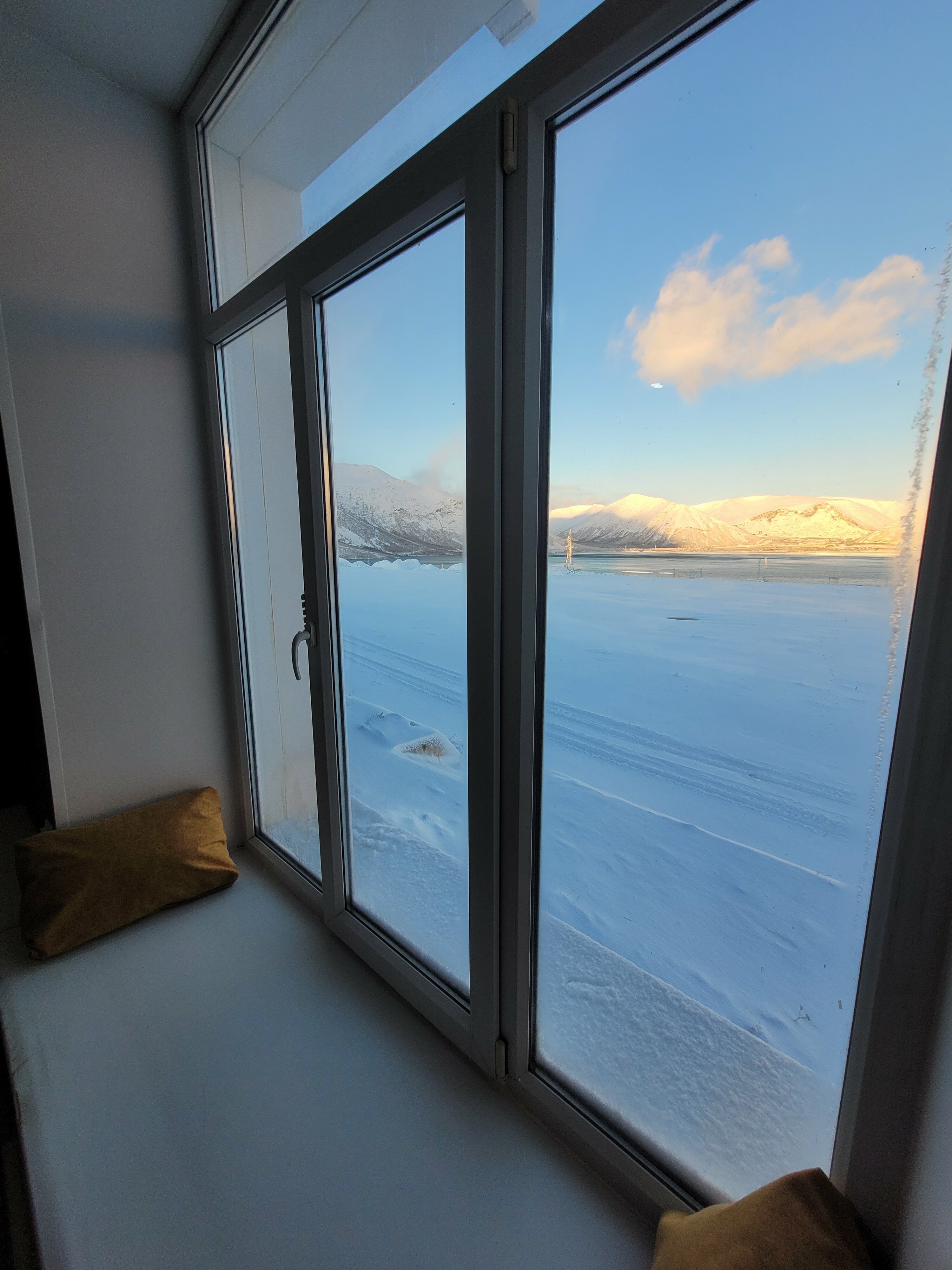 Четырехместный номер с видом на горы