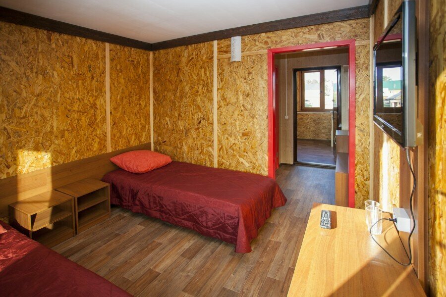 Двухместный номер с 2 отдельными кроватями и душем