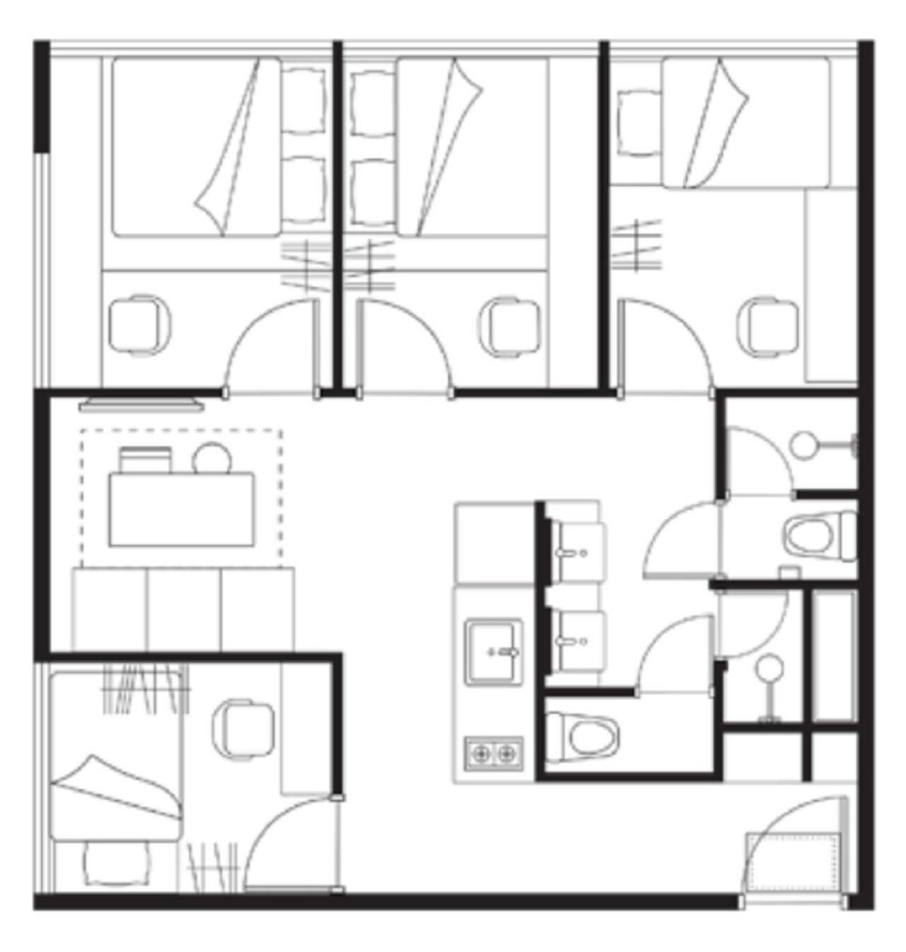 All Together - 4 Bedroom (Family Room)