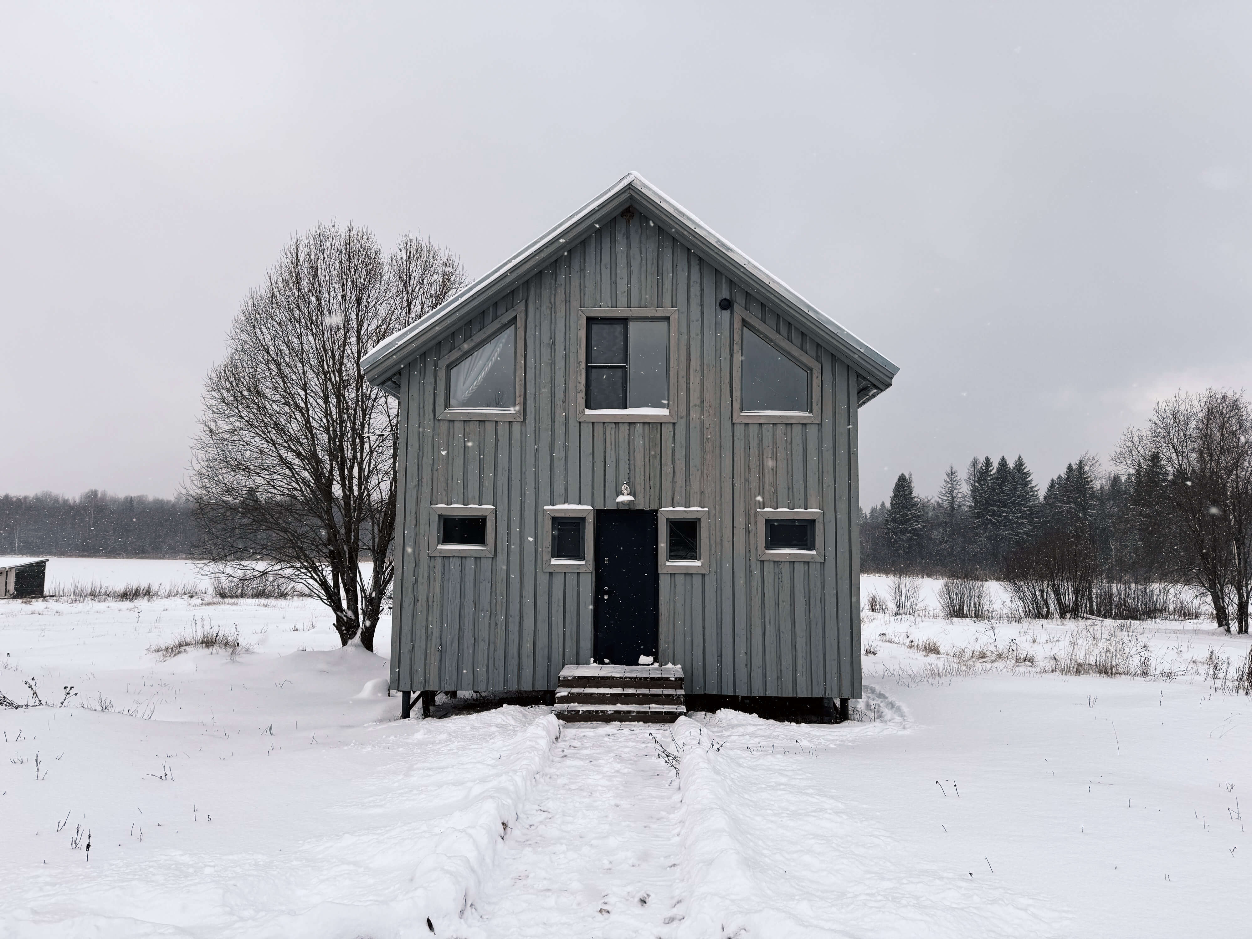 Большой дом GREY с тремя спальнями