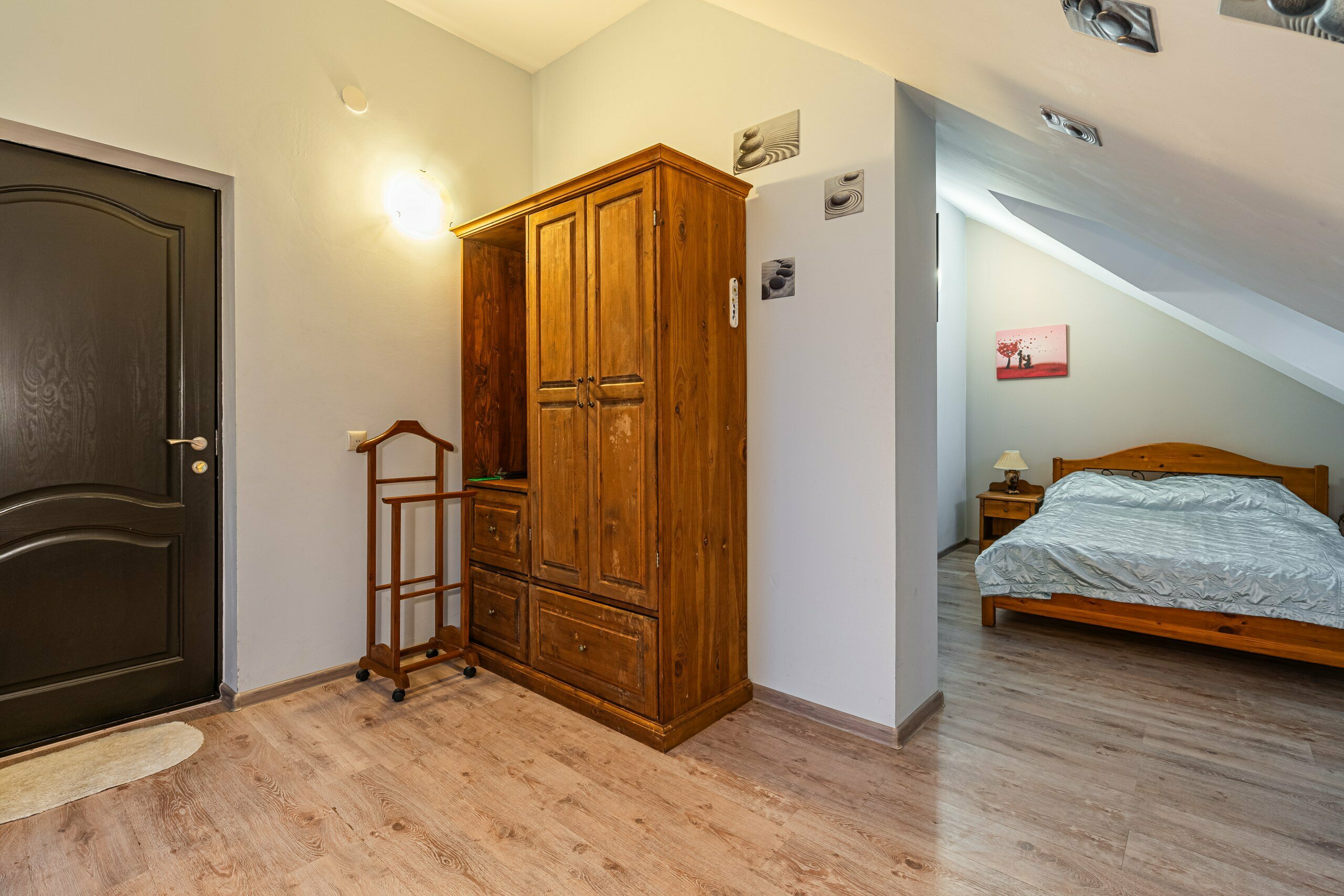 Двухместный номер с 1 кроватью и видом на парк