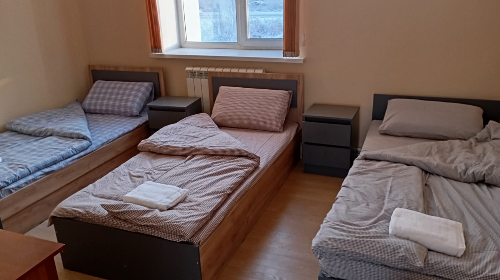 Бюджетный трехместный номер