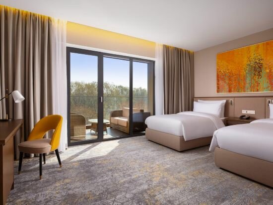 Deluxe Twin Room with Panoramic Mountain View