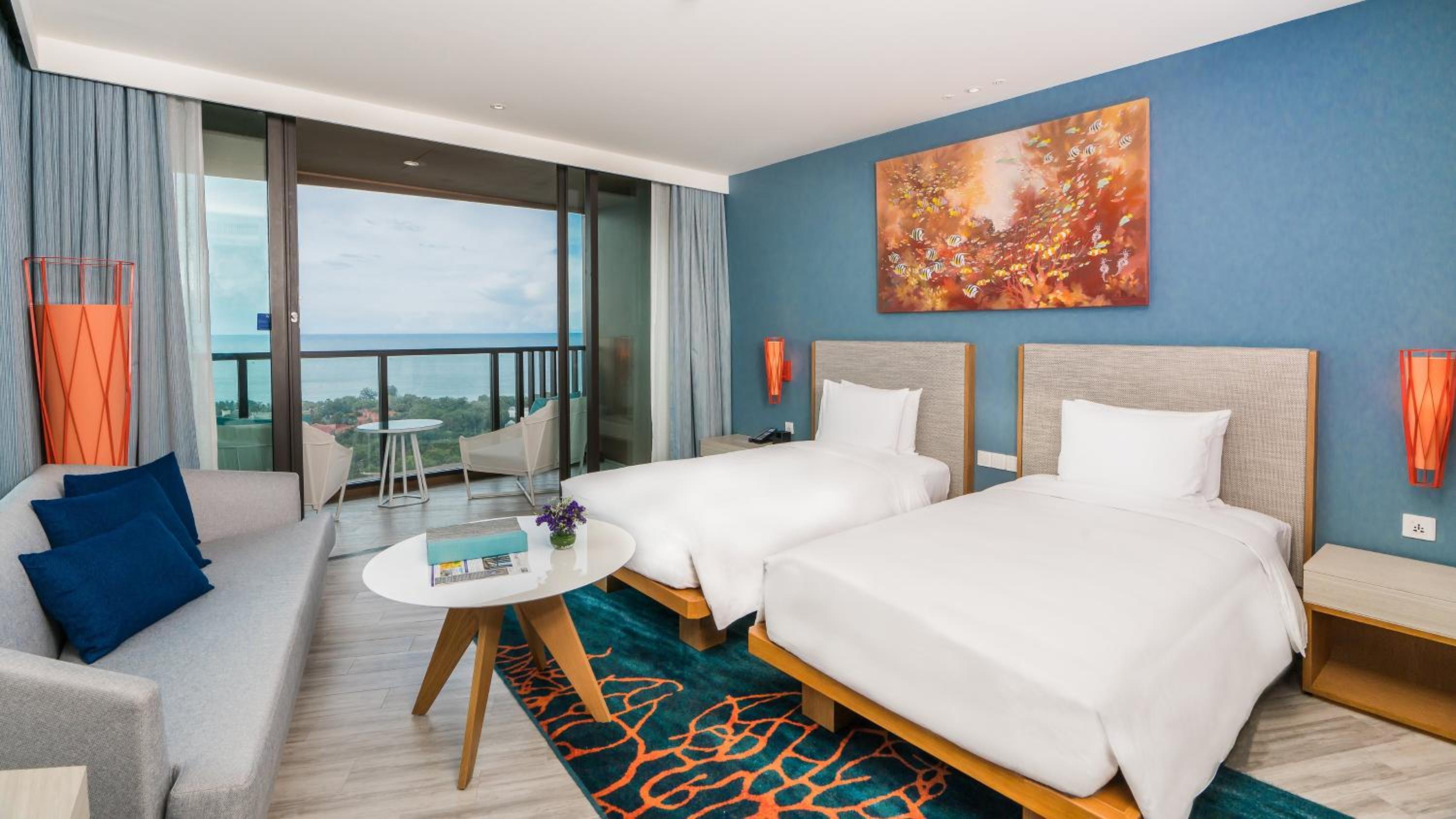 Standard Twin Room with Ocean View