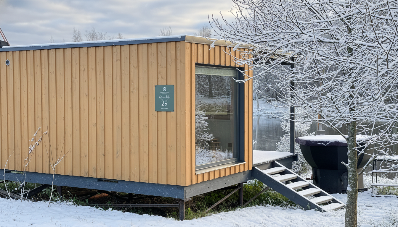 River lodge с горячей купелью