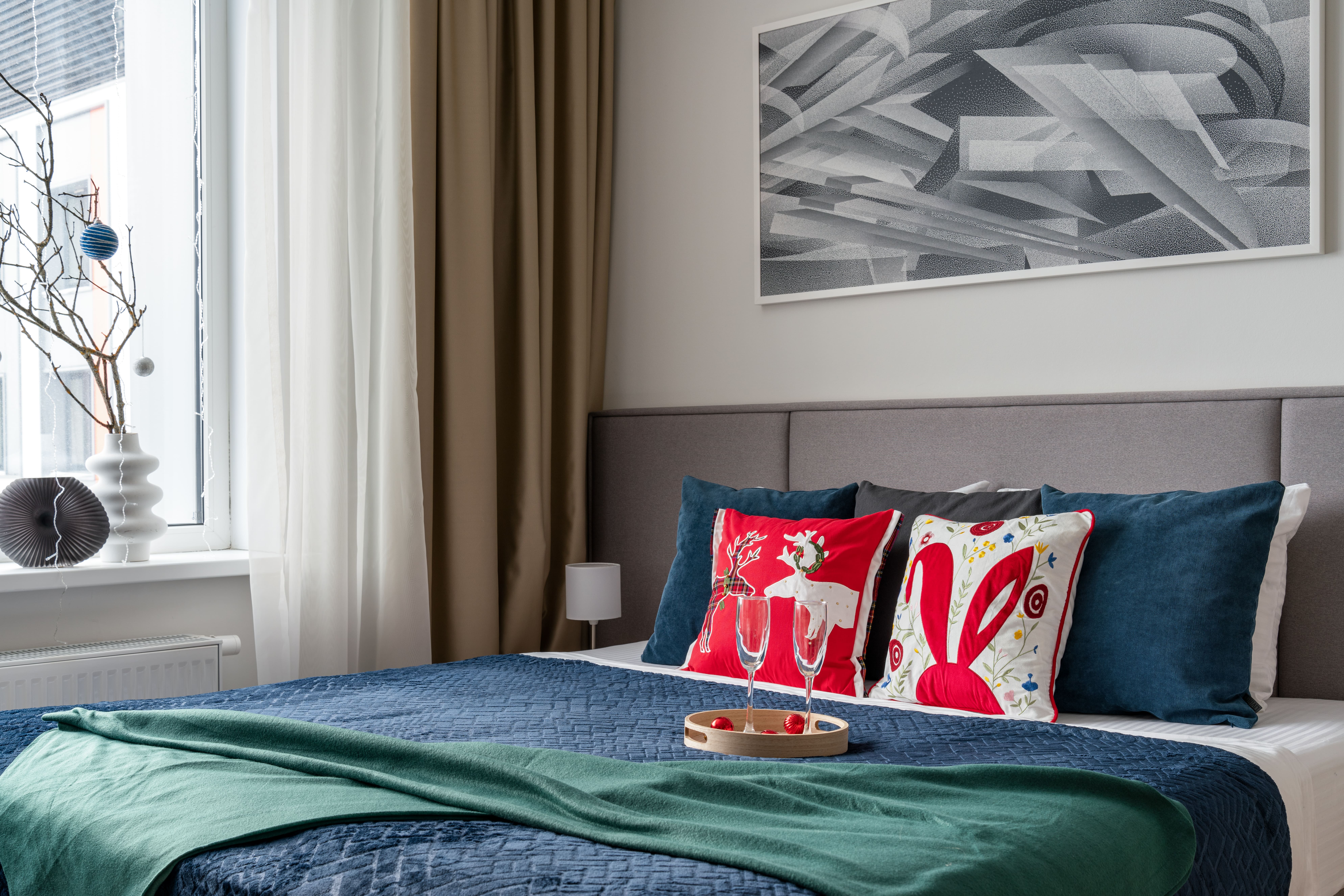 Трехместный номер «Комфорт» с душем