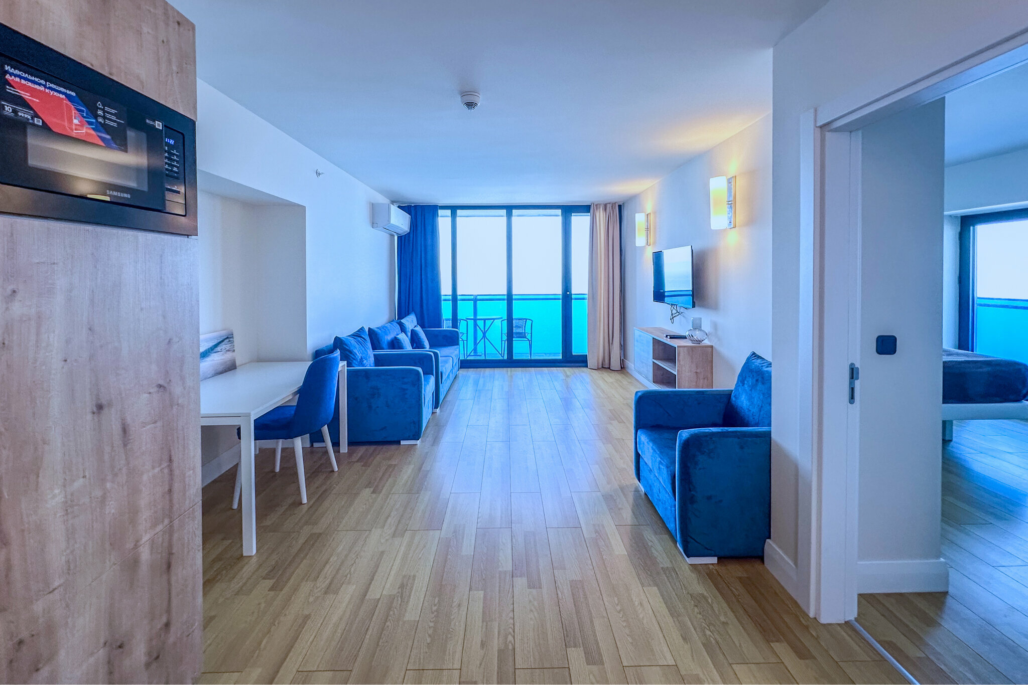 Панорамный люкс с 1 спальней