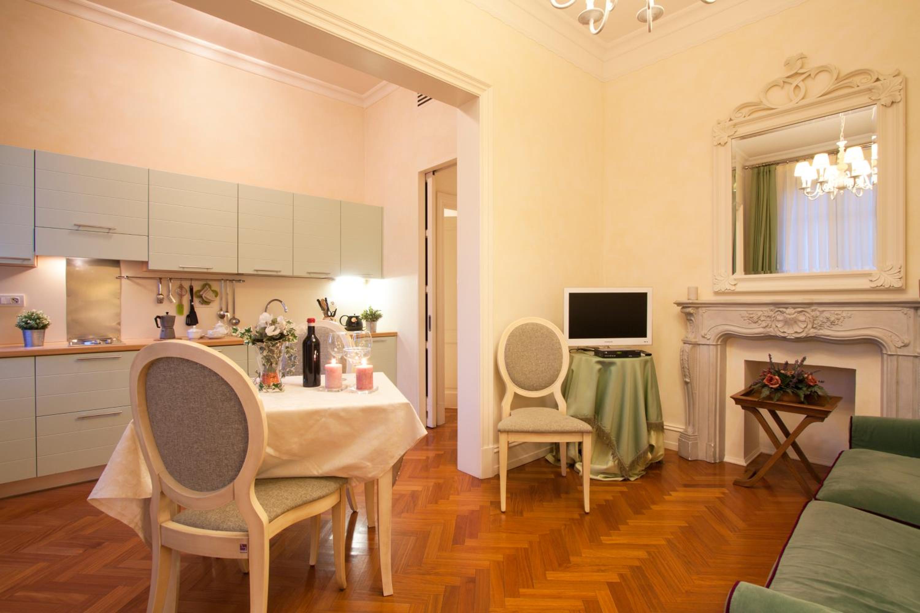 One-Bedroom Apartment with Terrace