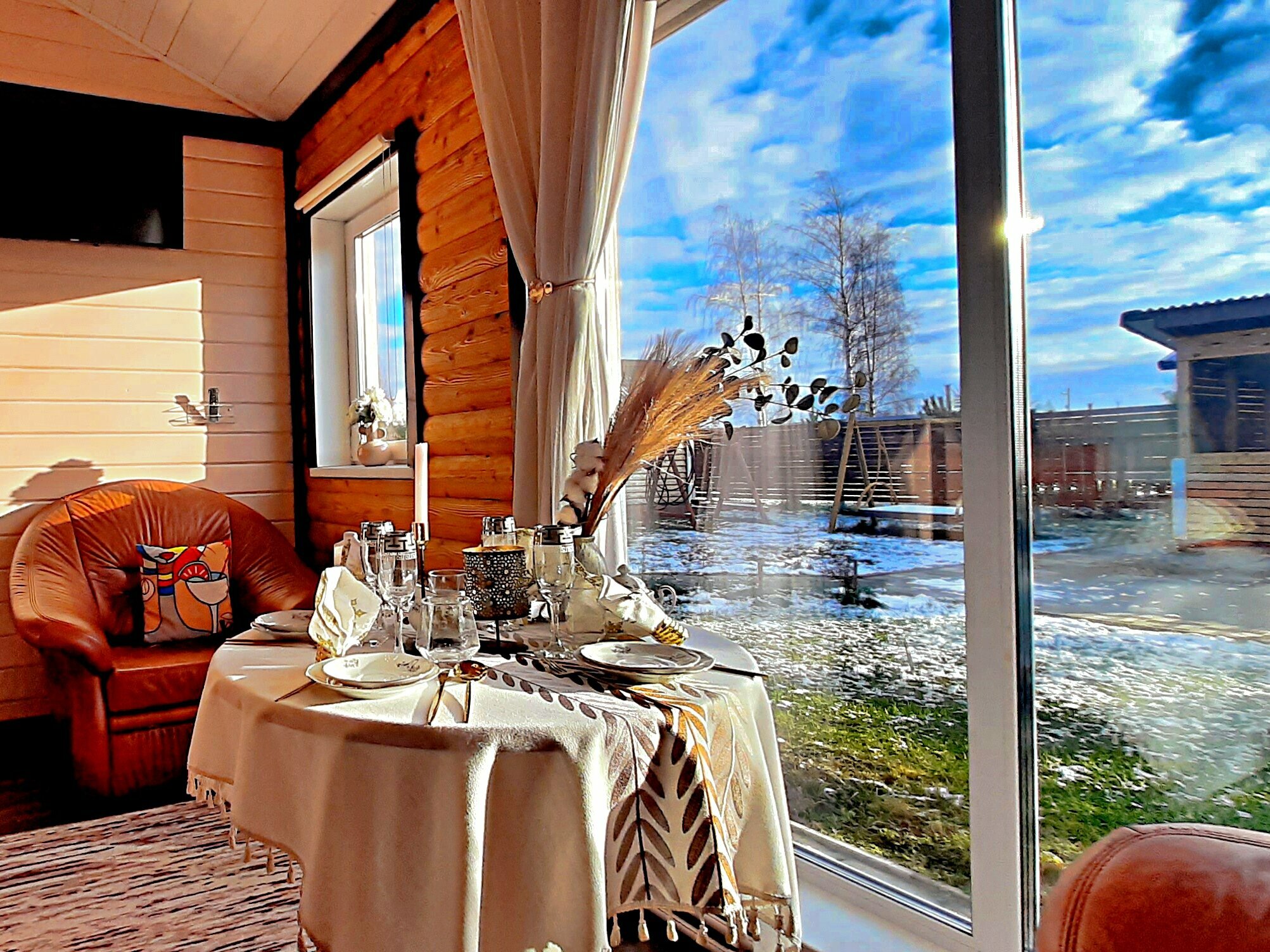 Дом в стиле абстракции