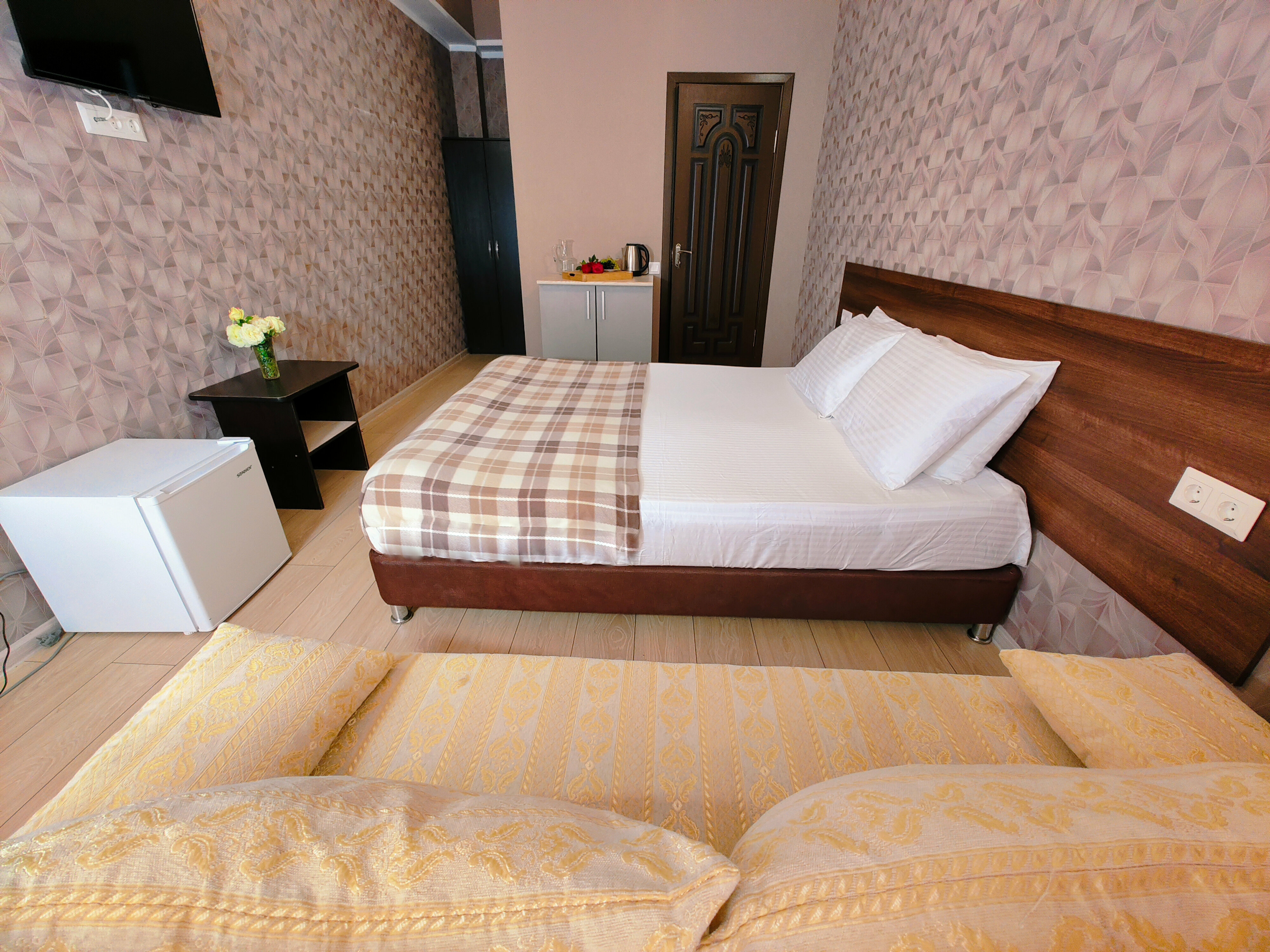 Четырёхместный комфорт с общей террасой