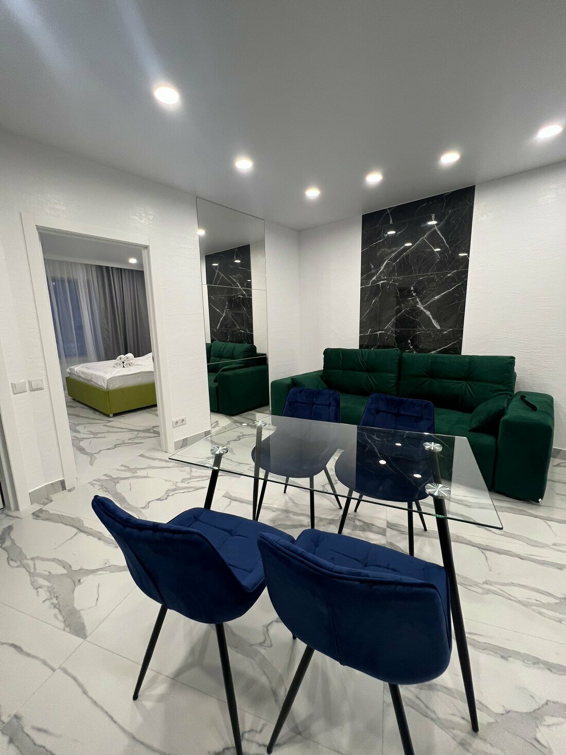 Апартаменты с 1 спальней