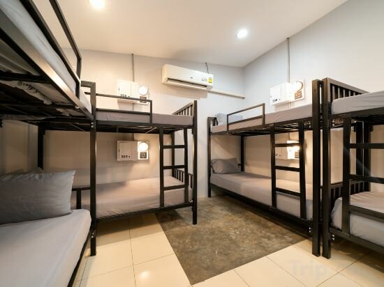 Bed in 10 Bed Dormitory No Curtains (360)