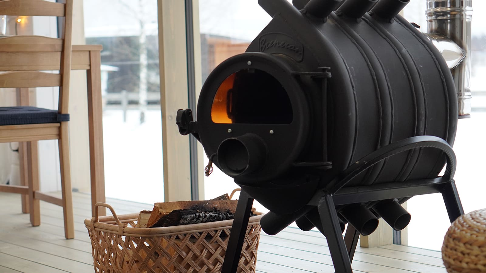 Коттедж с видом на лес