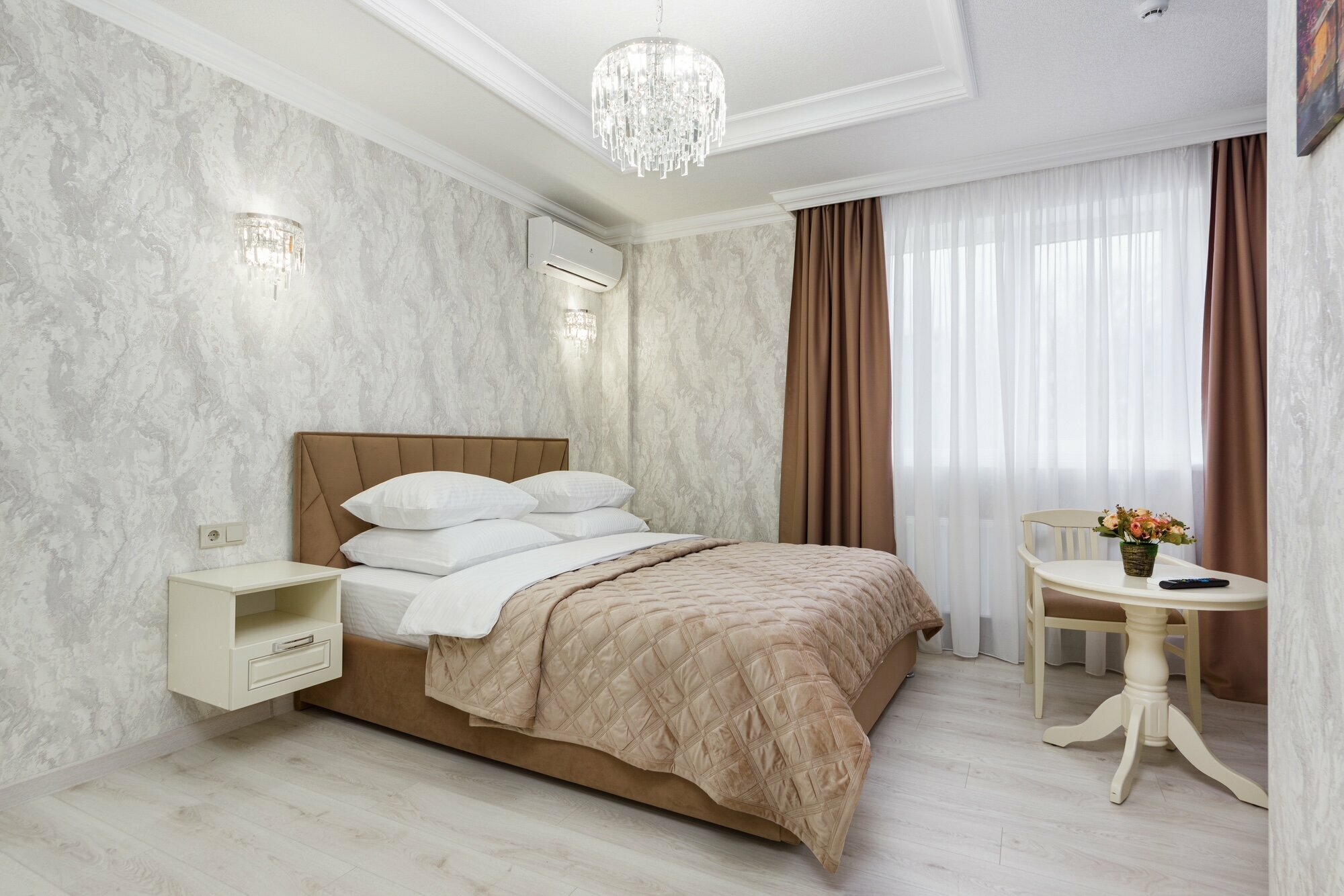 Двухместный номер с 1 кроватью и собственной ванной комнатой