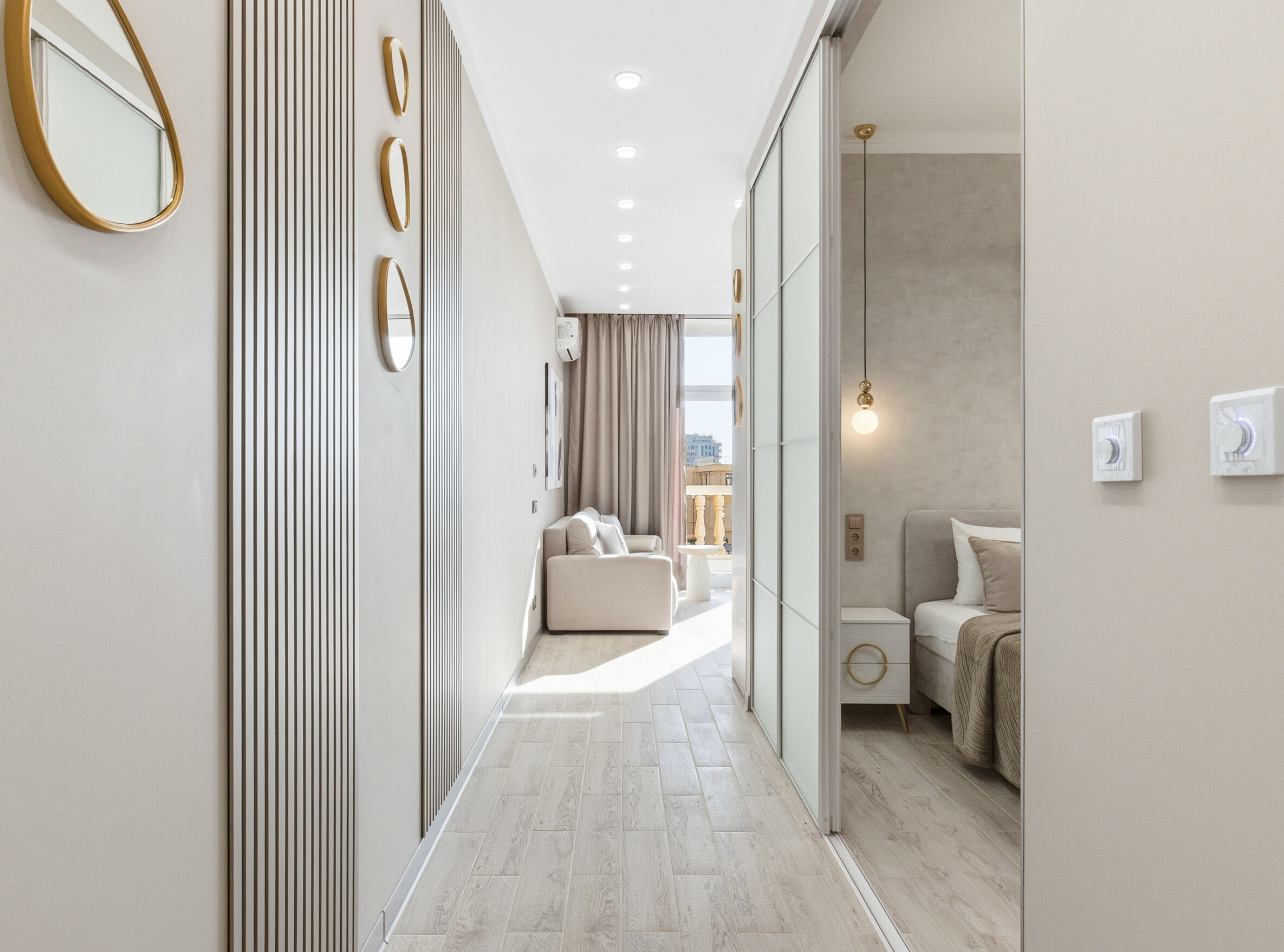 Люкс с кроватью размера «king-size» и балконом