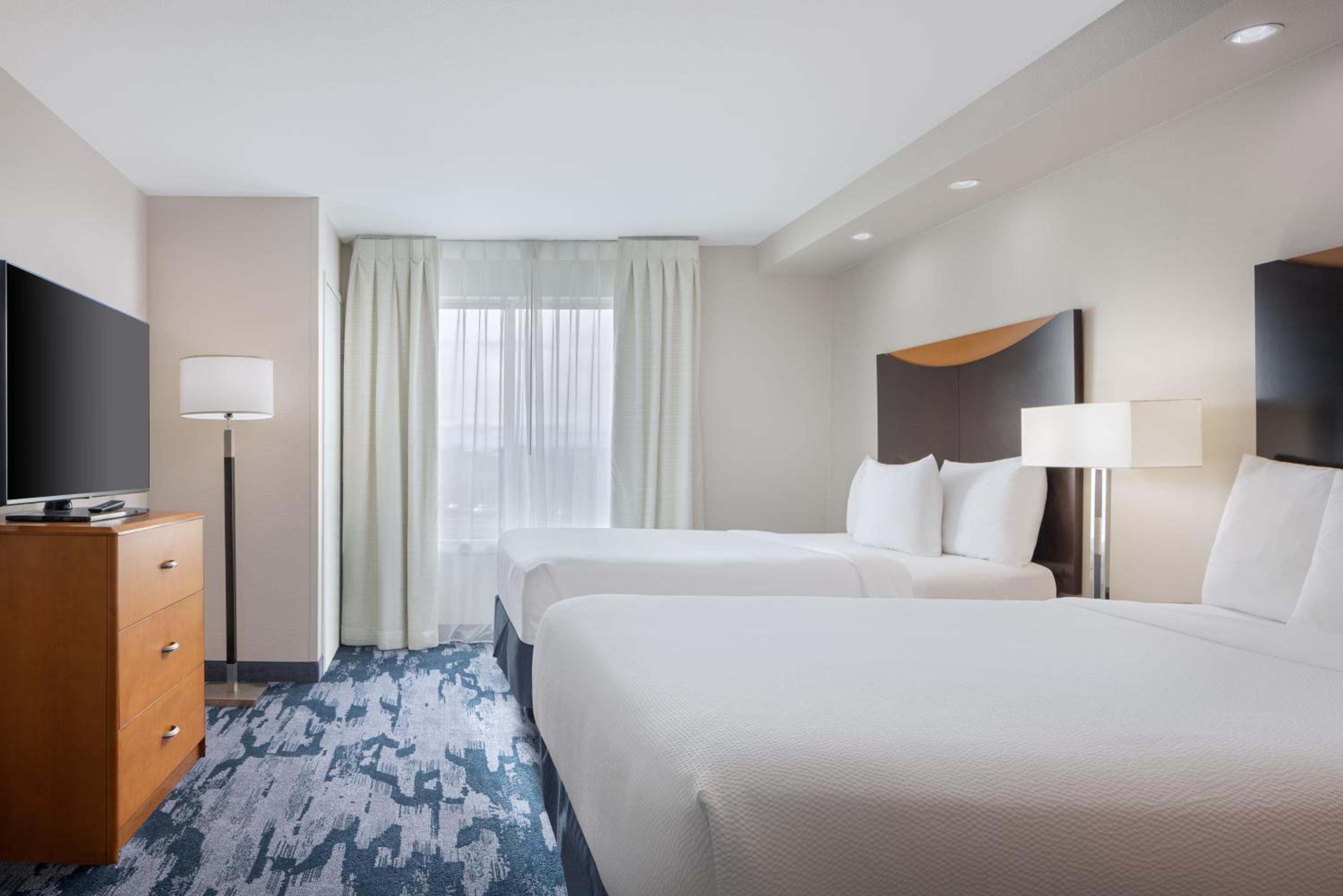 Queen Studio with Two Queen Beds and Sofa Bed