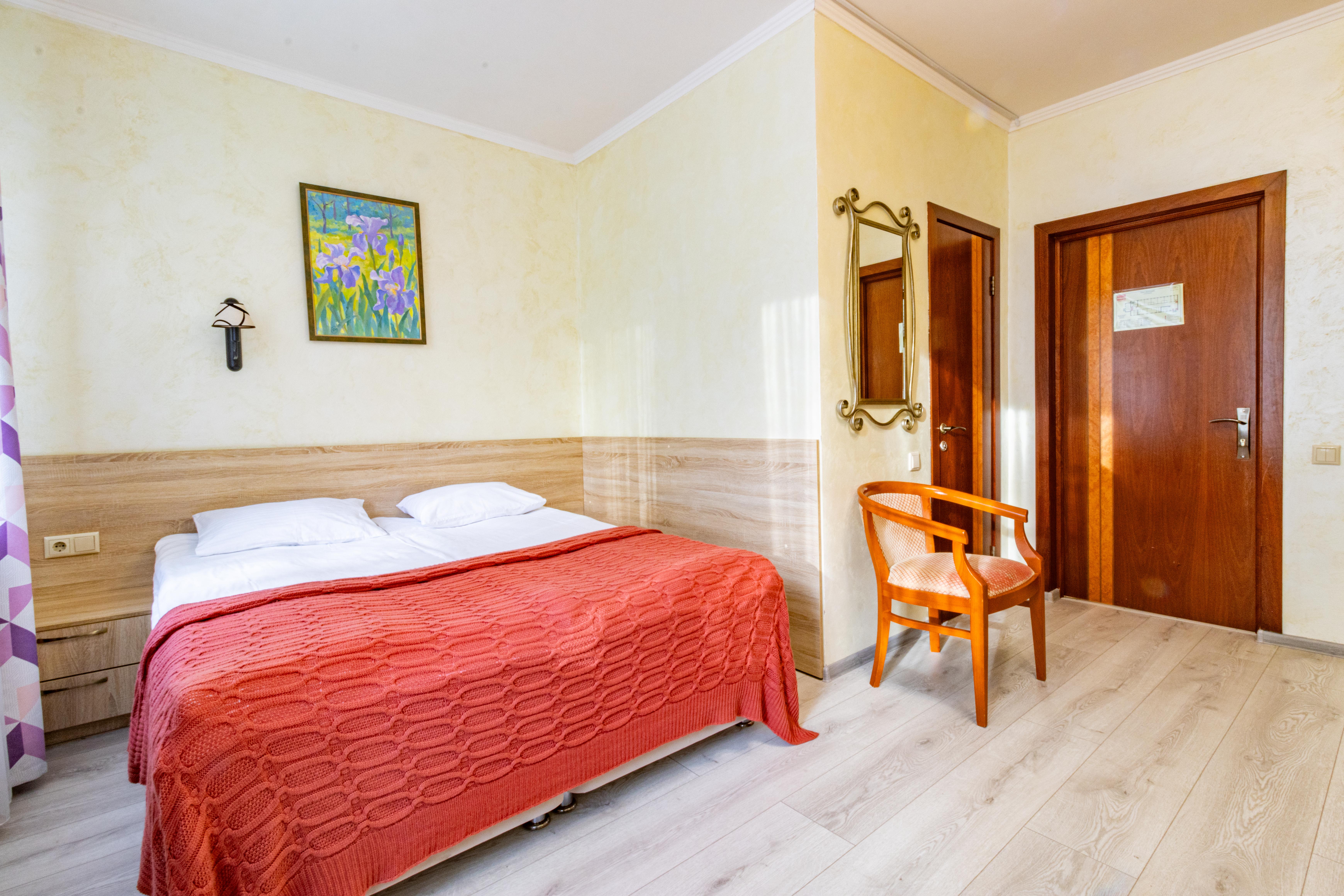 Двухместный номер с 1 кроватью и видом на парк