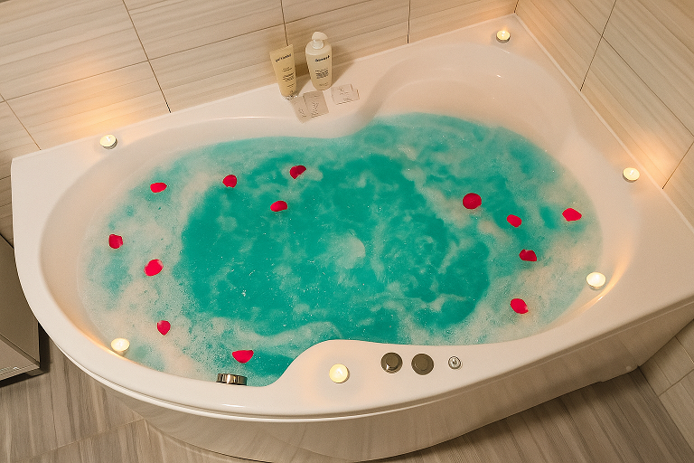 Апарт.Делюкс с джакузи Кухня 50*SmartTV WiFi