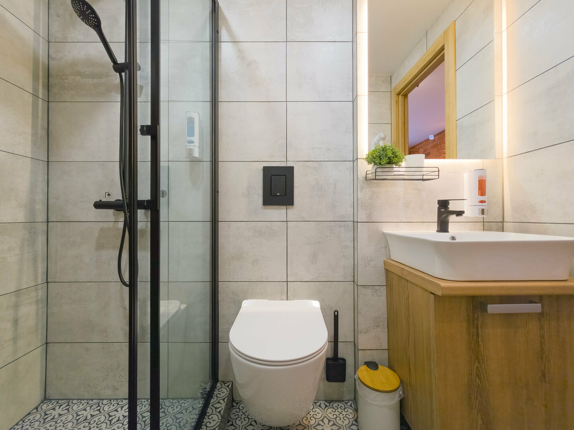 Однокомнатные апартаменты люкс с видом во двор