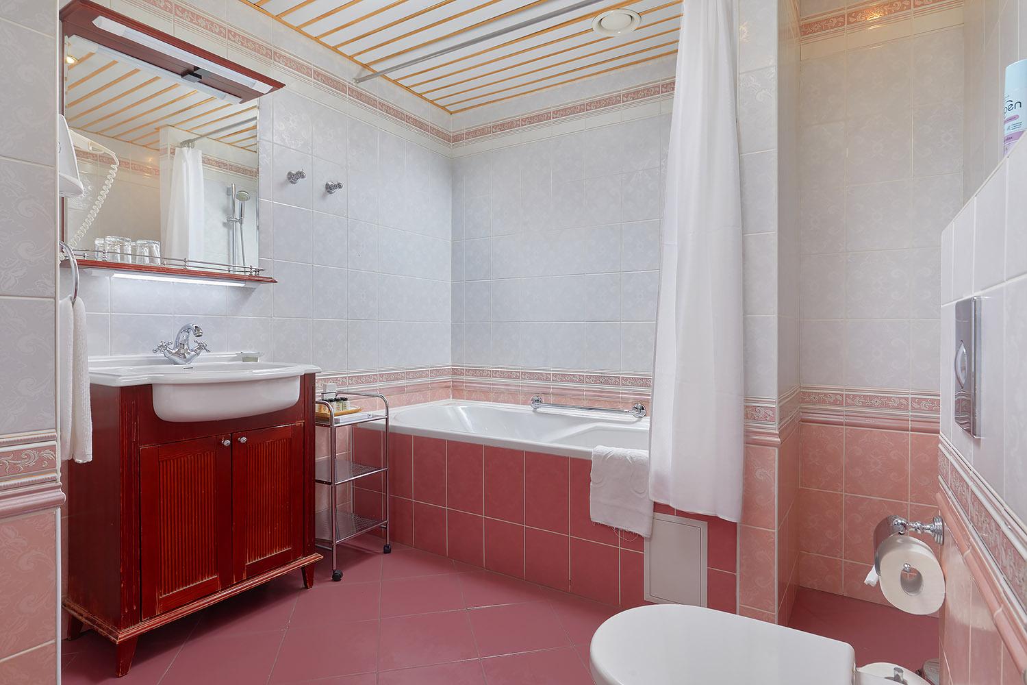 Номер полулюкс с 1 двуспальной кроватью