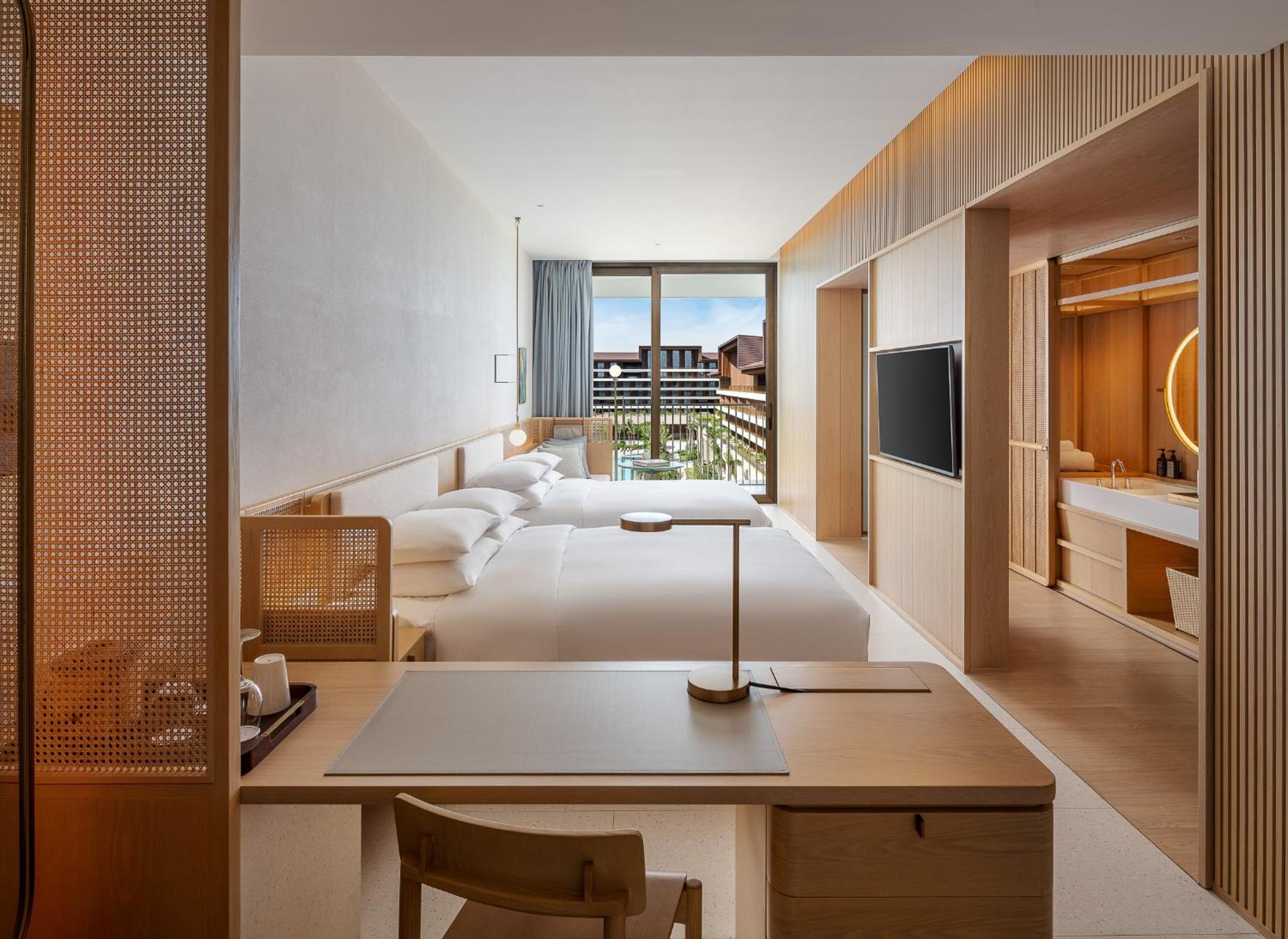 Deluxe Queen Room with Two Queen Beds and Balcony