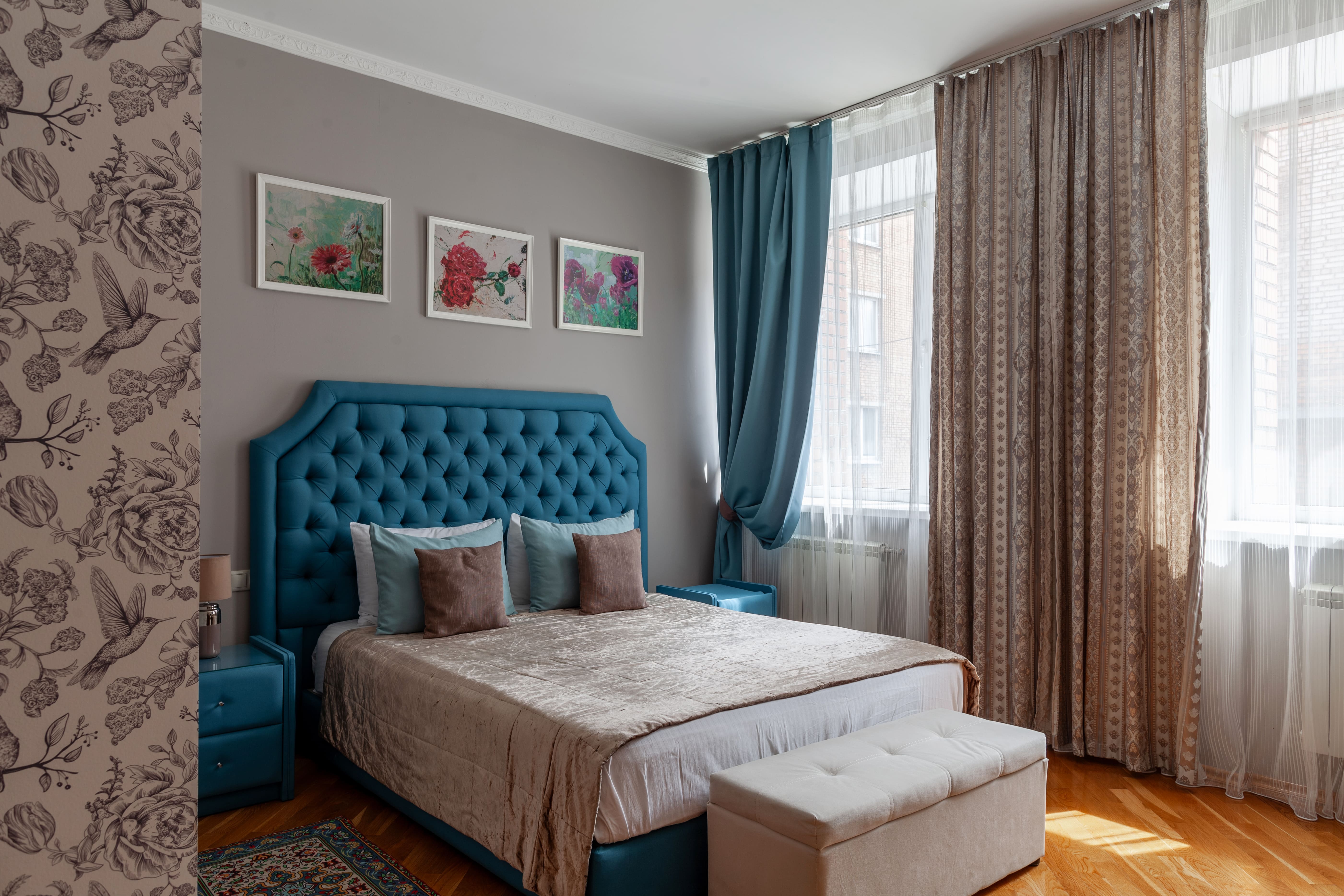 Комфорт с одной большой кроватью