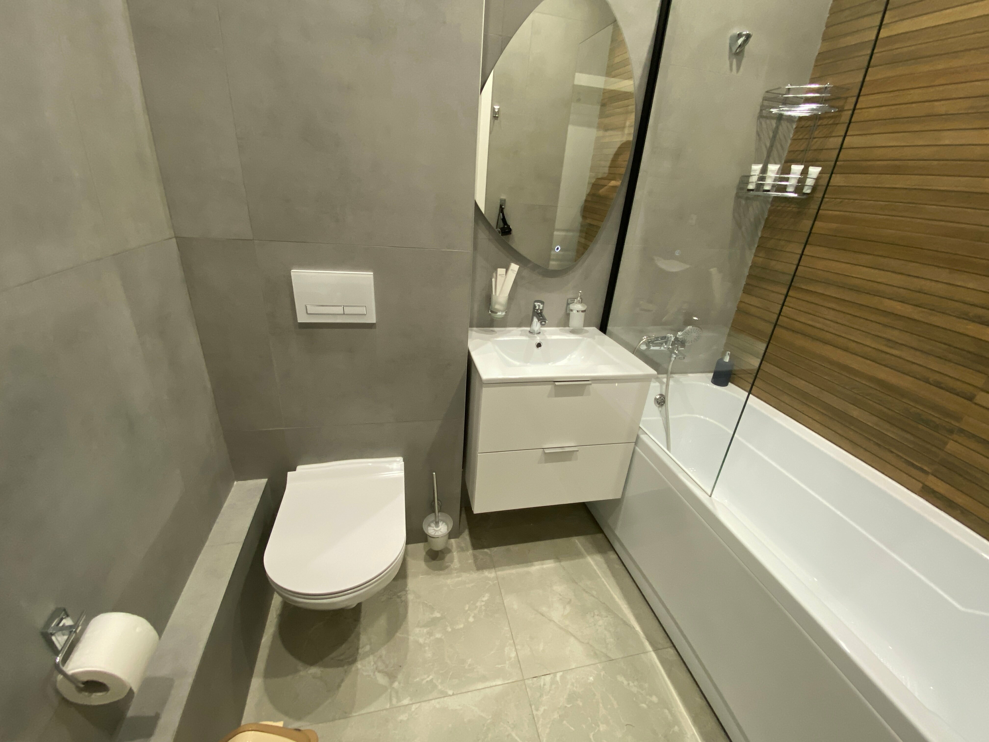 Двухместный номер с 1 кроватью и собственной ванной комнатой