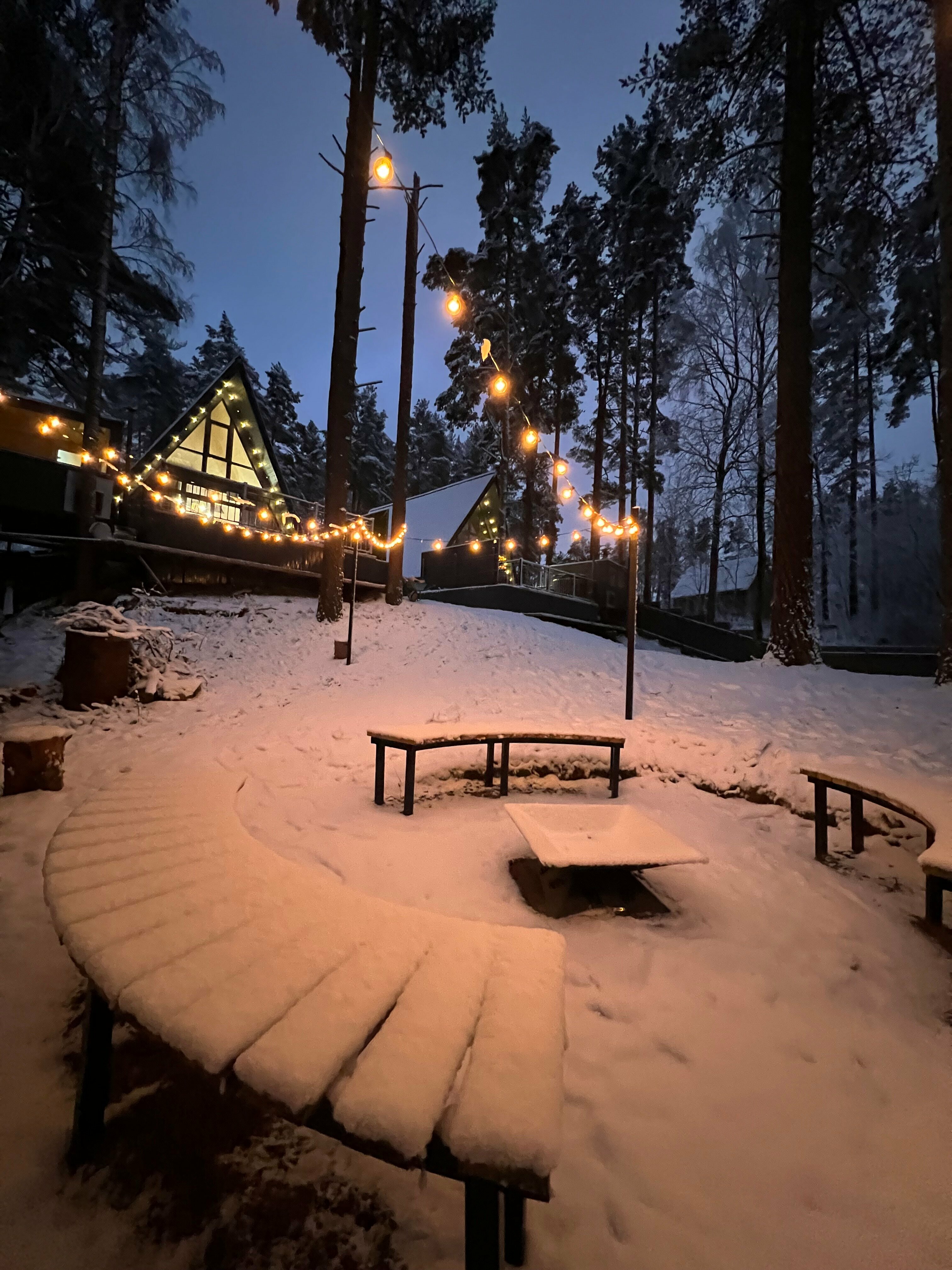 Коттедж с баней и купелью на 4 персоны