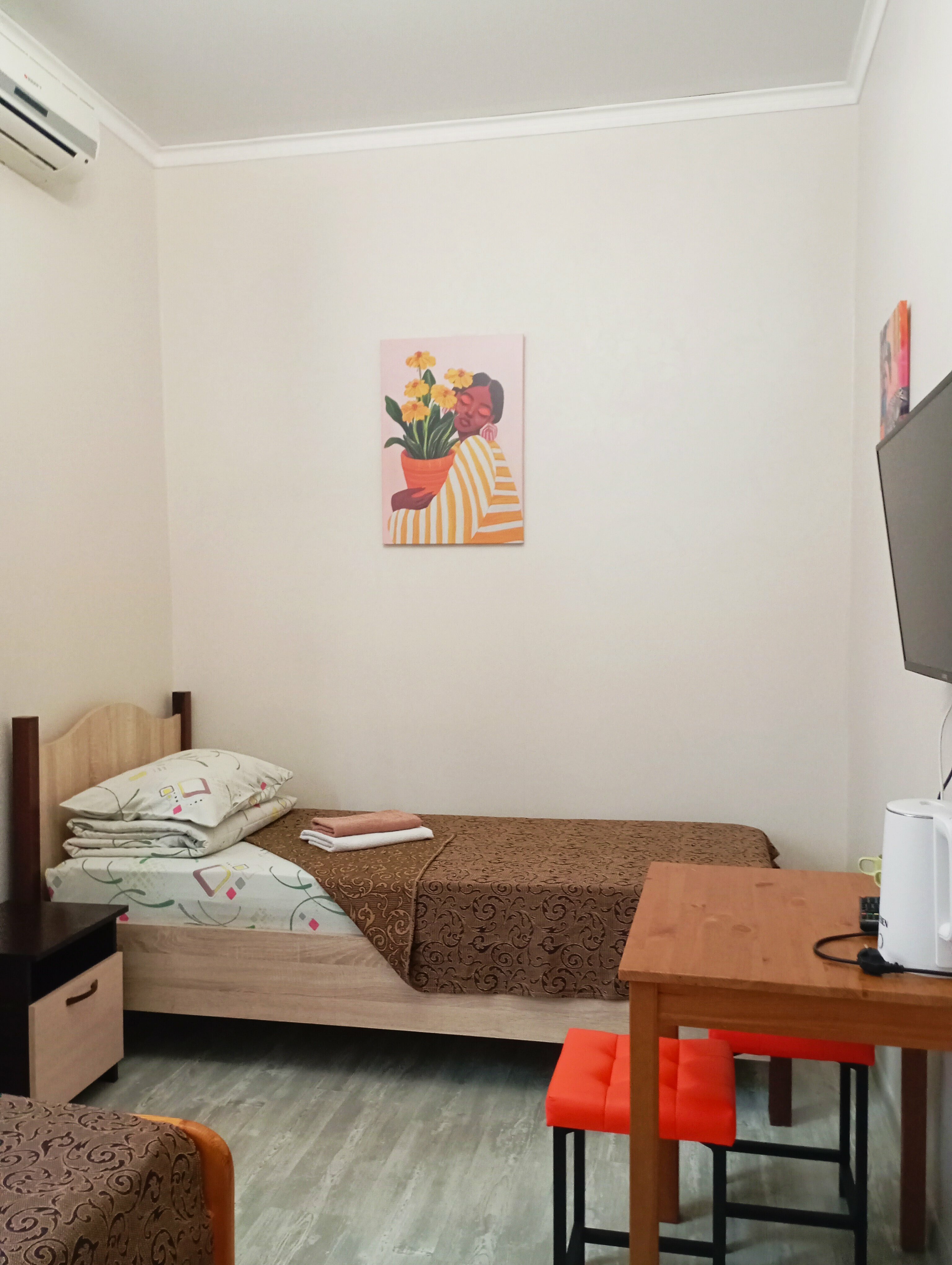 Двухместный номер с 2 отдельными кроватями и душем