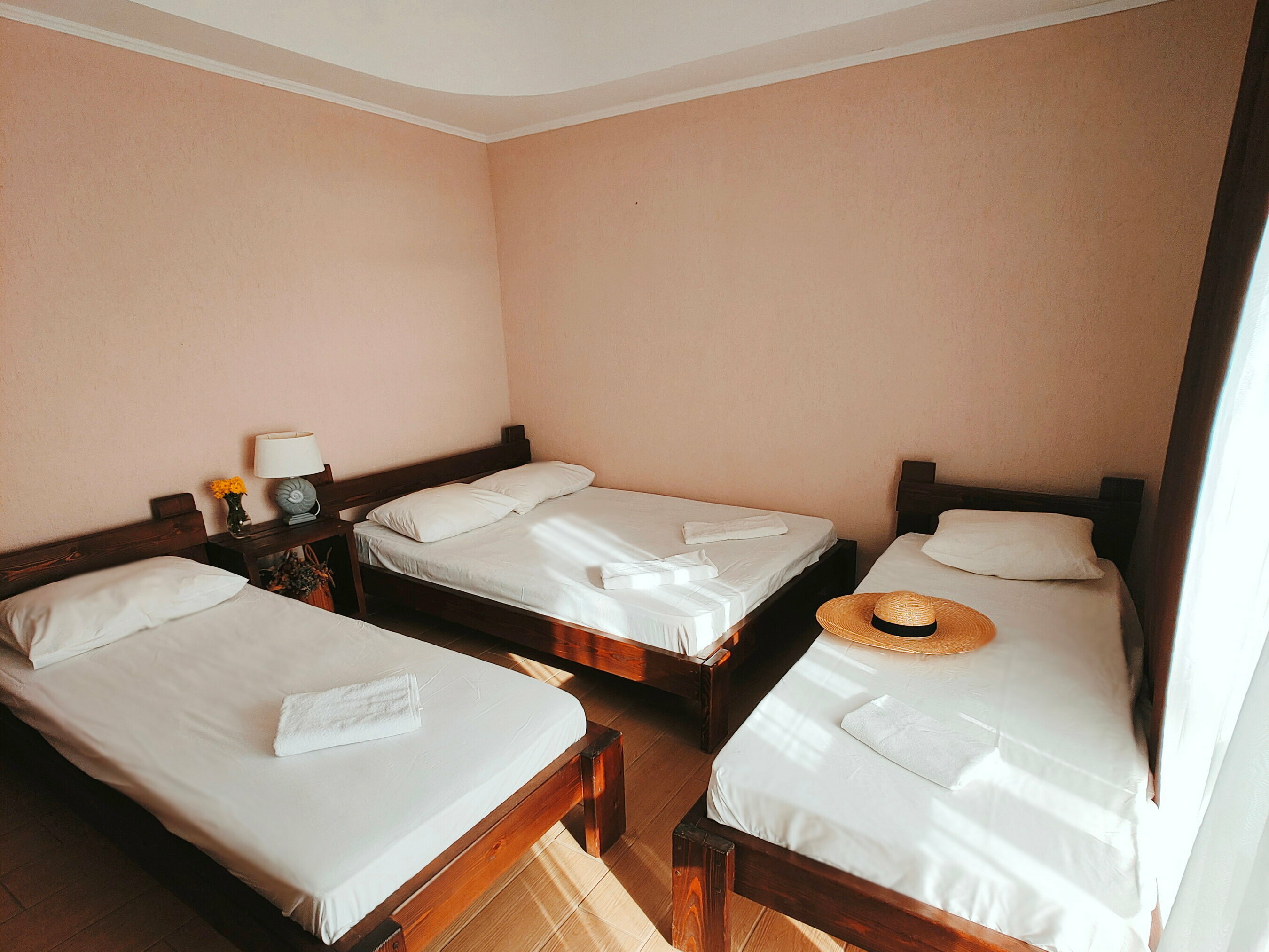 4х местная Студия с мини-кухней, террасой и видом на море