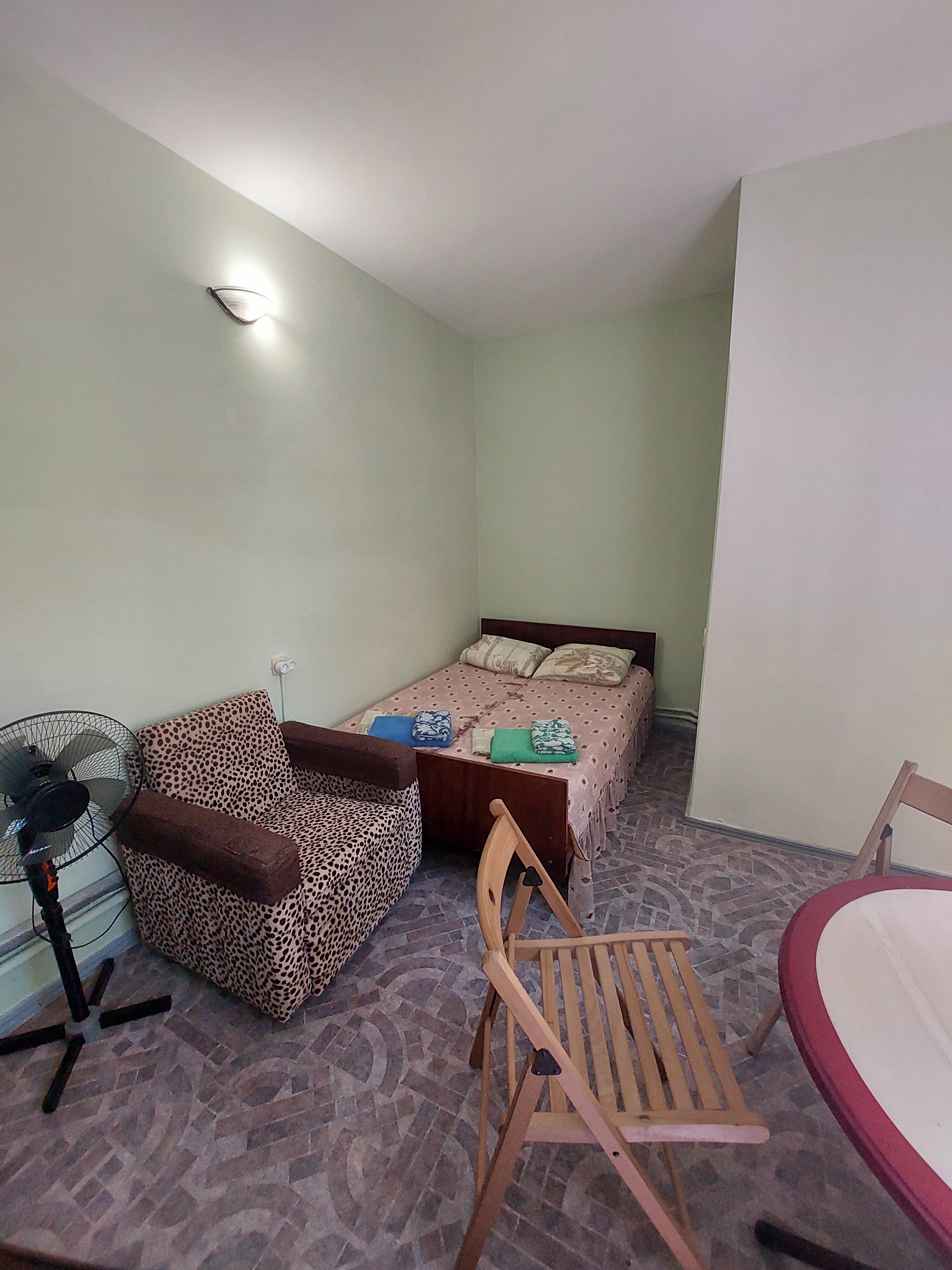 Двухместный номер с 1 кроватью и видом на сад