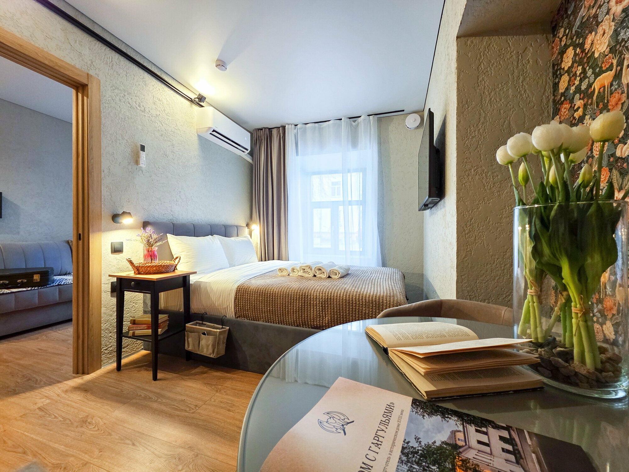 Двухкомнатные Апартаменты Комфорт с окнами во двор