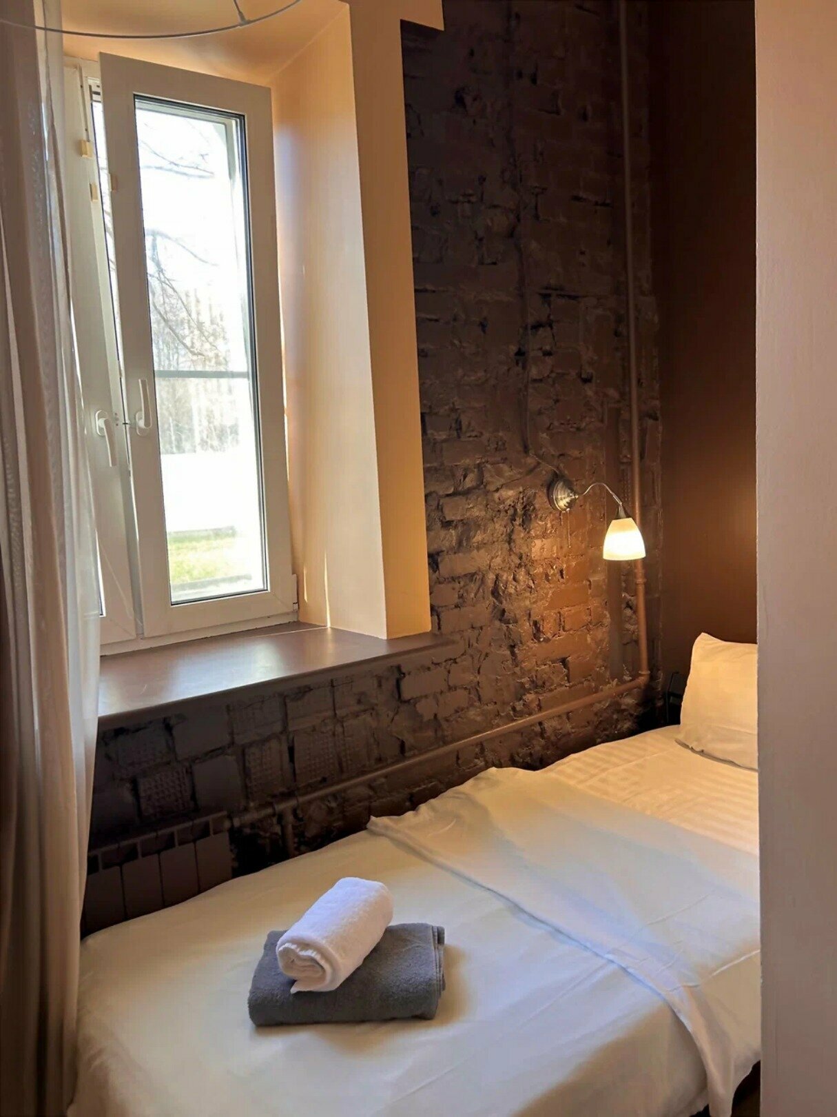 Одноместный номер с общей ванной комнатой