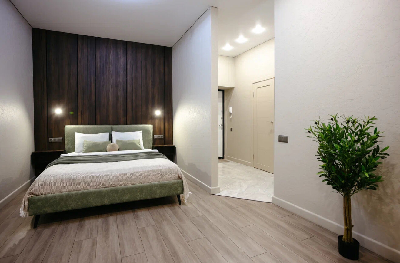 Двухместный номер с 1 кроватью и балконом