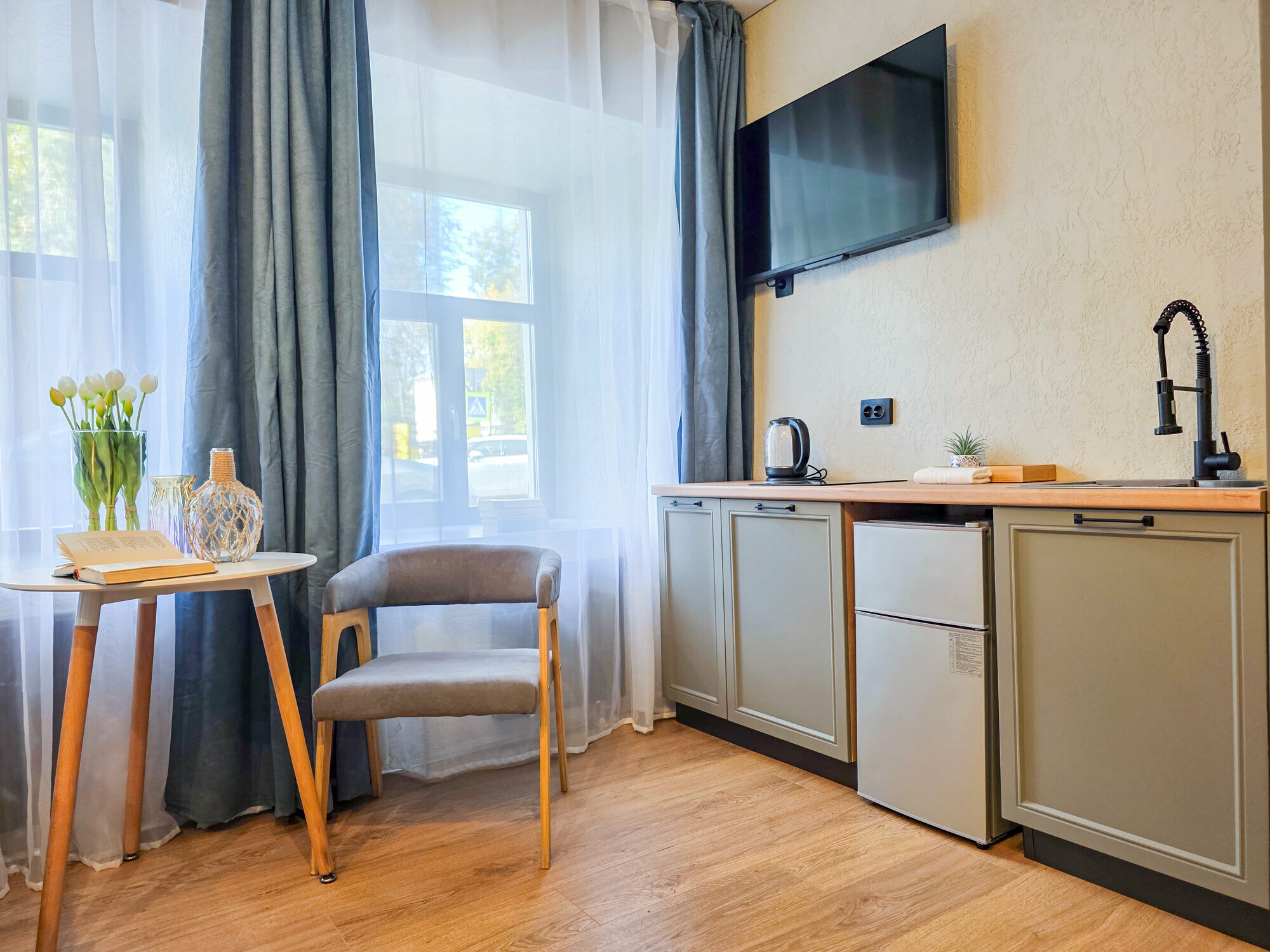 Однокомнатные апартаменты комфорт